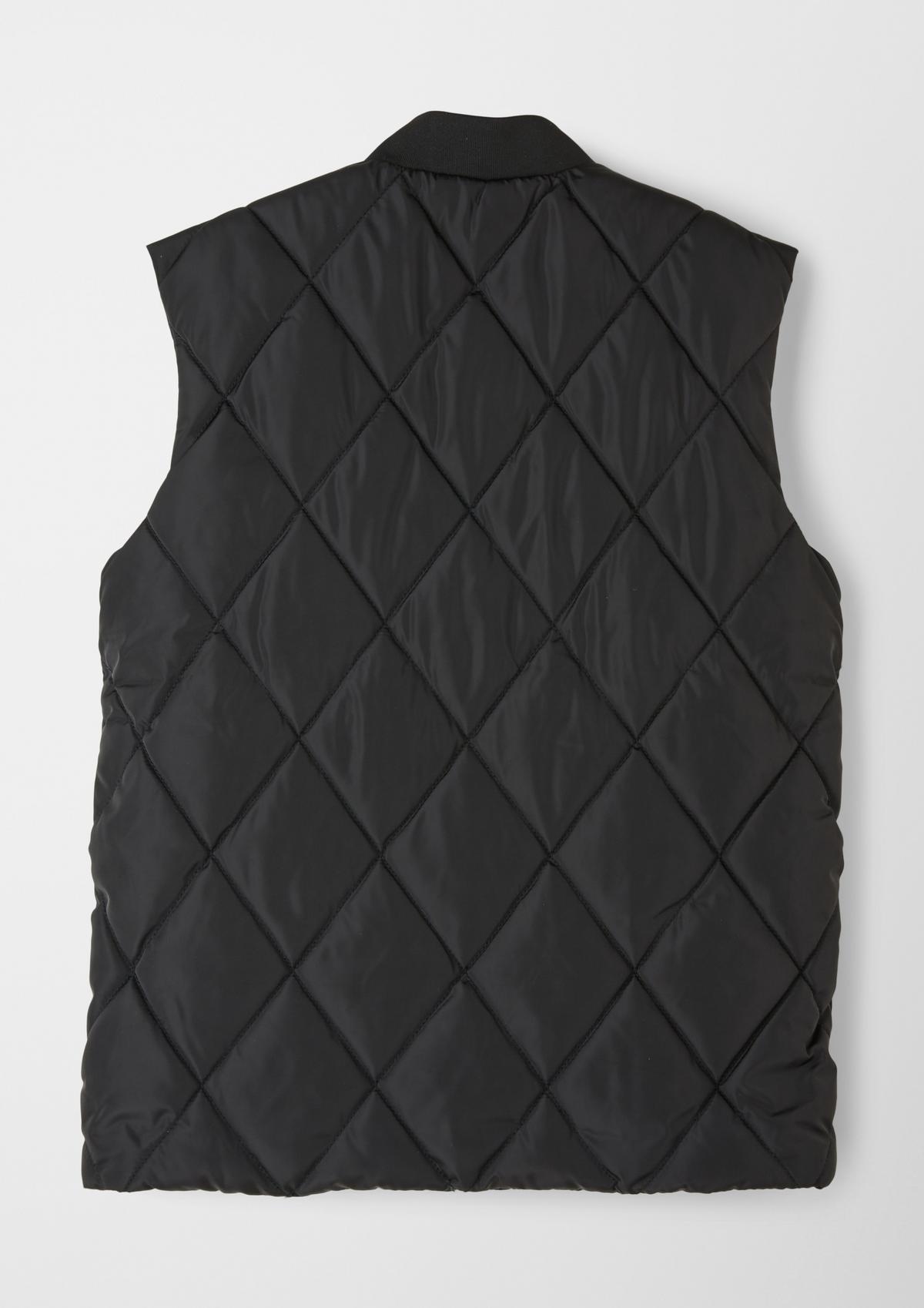 s.Oliver Quilted body warmer with fleece lining