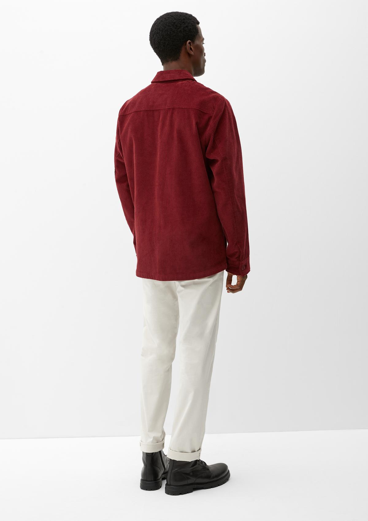 s.Oliver košilová bunda ze strečové bavlny