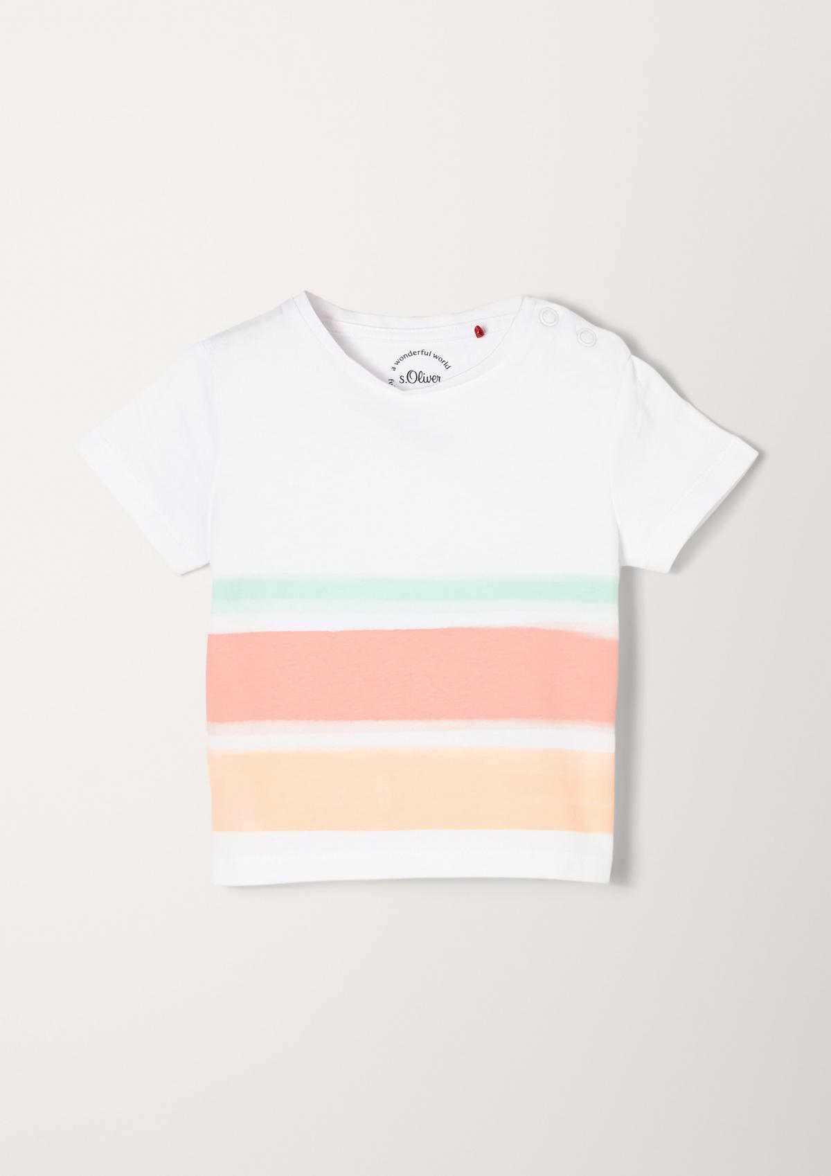 s.Oliver Jersey top with a striped print