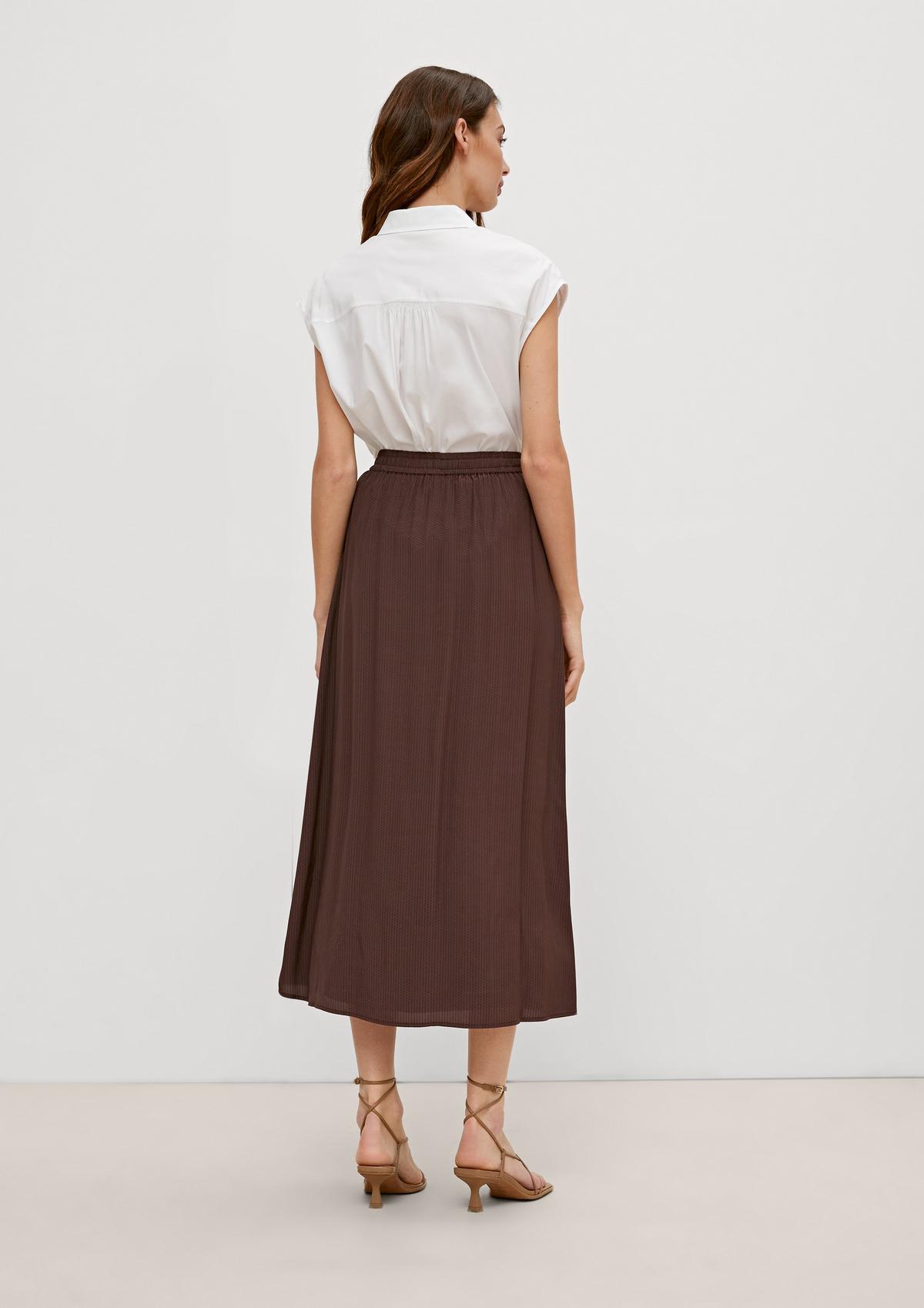 comma Midi skirt with layering