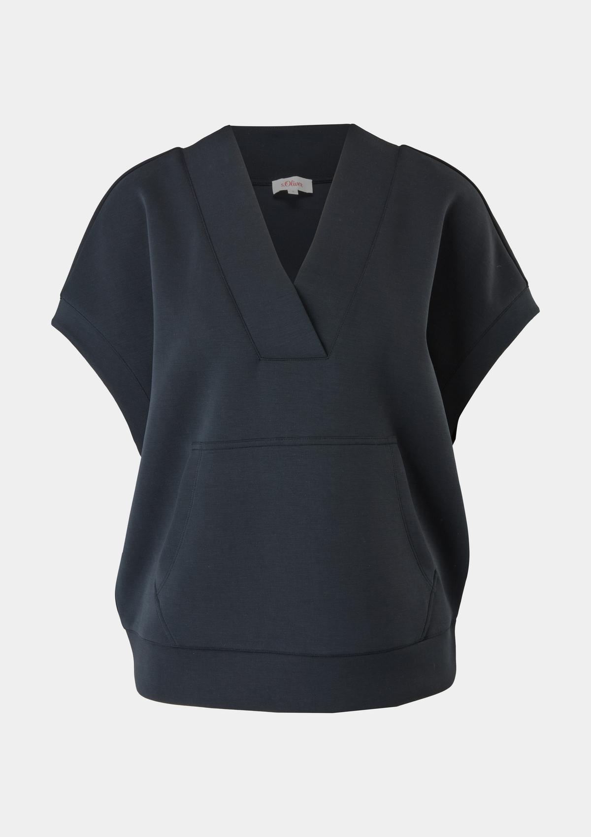 s.Oliver Scuba top with a V-neck