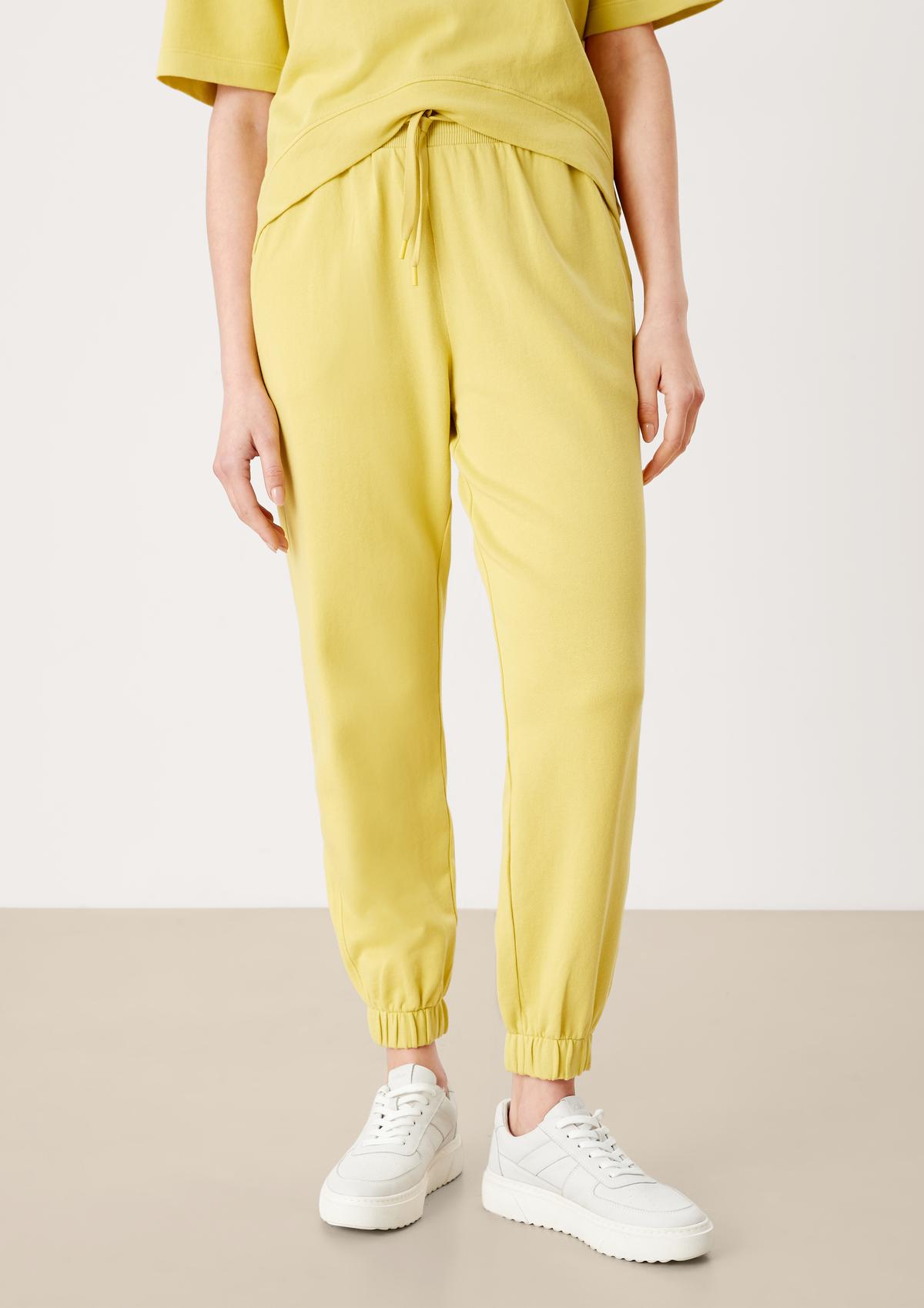s.Oliver Regular fit: tracksuit bottoms in sweatshirt fabric
