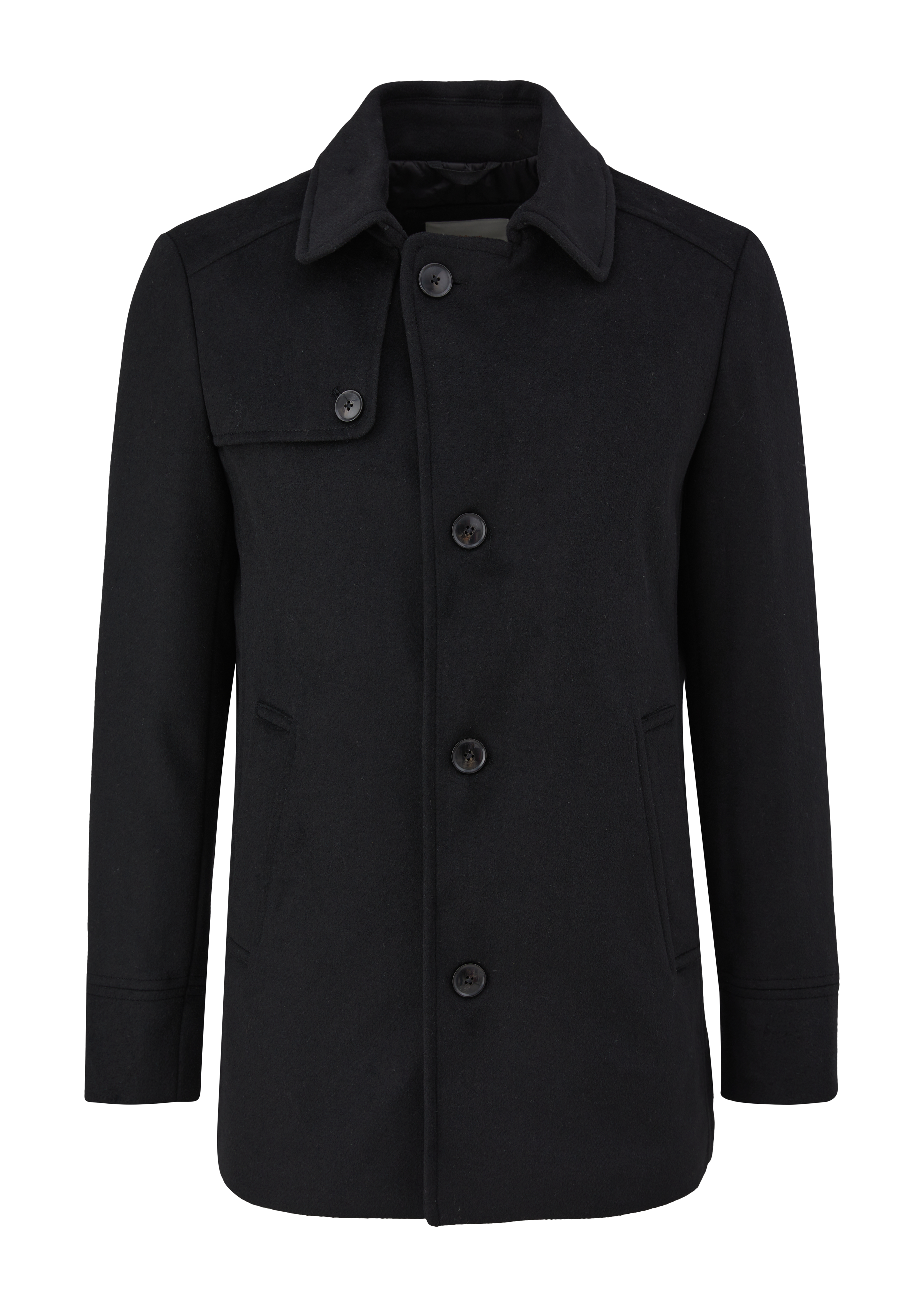 Wollmix-Mantel mit Reverskragen - cognac | s.Oliver 