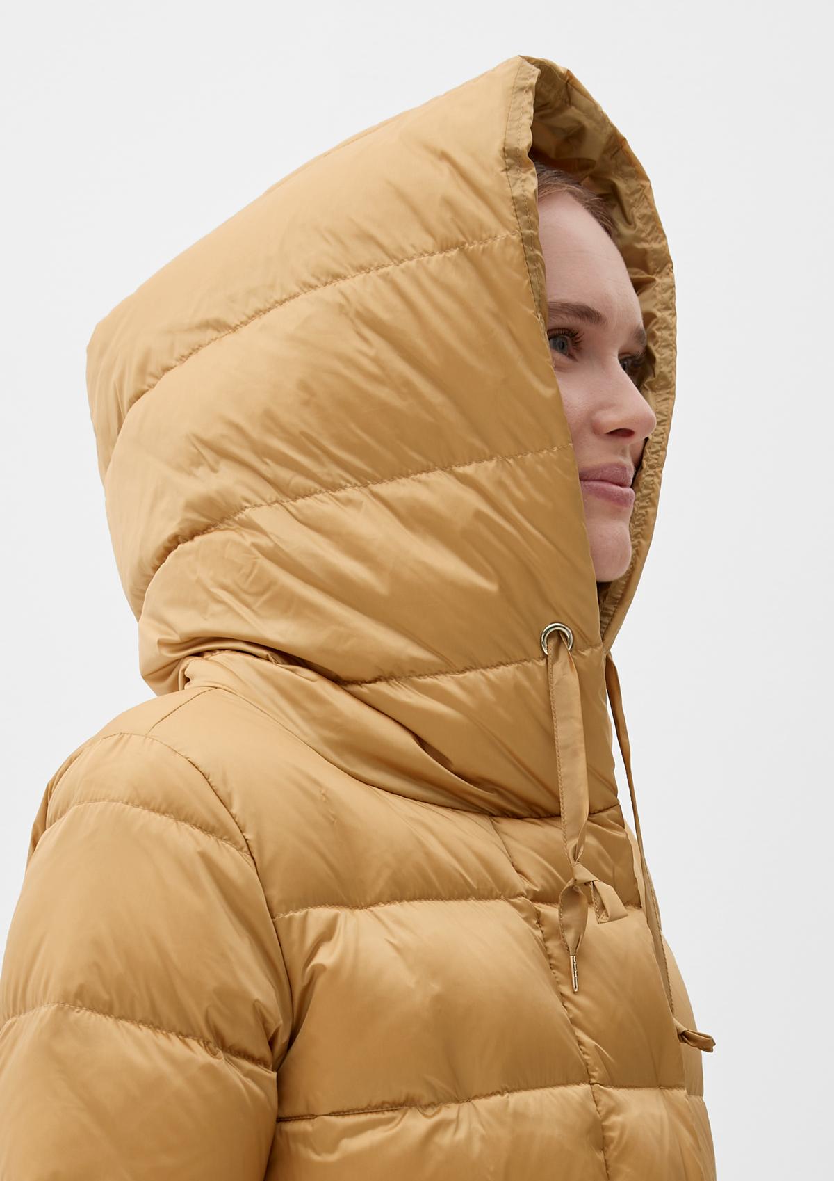 s.Oliver Ženska zimska prošivena duga jakna s fiksnim prslukom