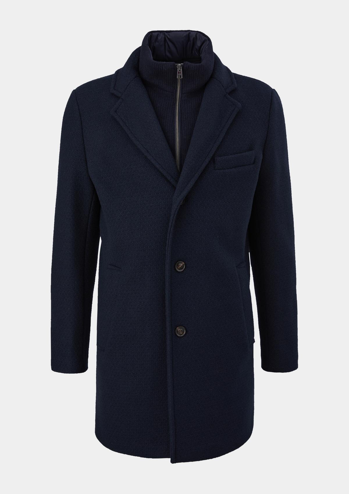 s.Oliver Wool blend coat with integrated inlet