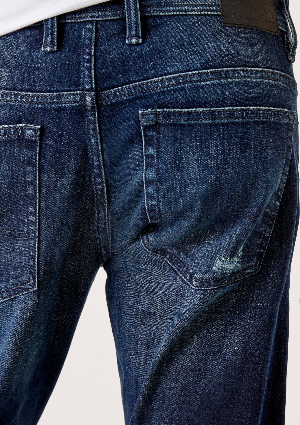 s.Oliver Slim: jeans met vintage wash