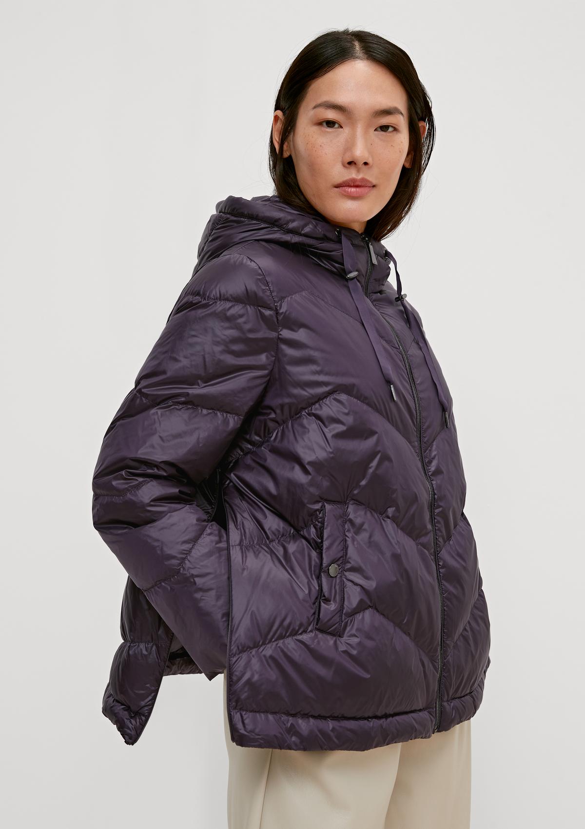 comma Down jacket with quilting