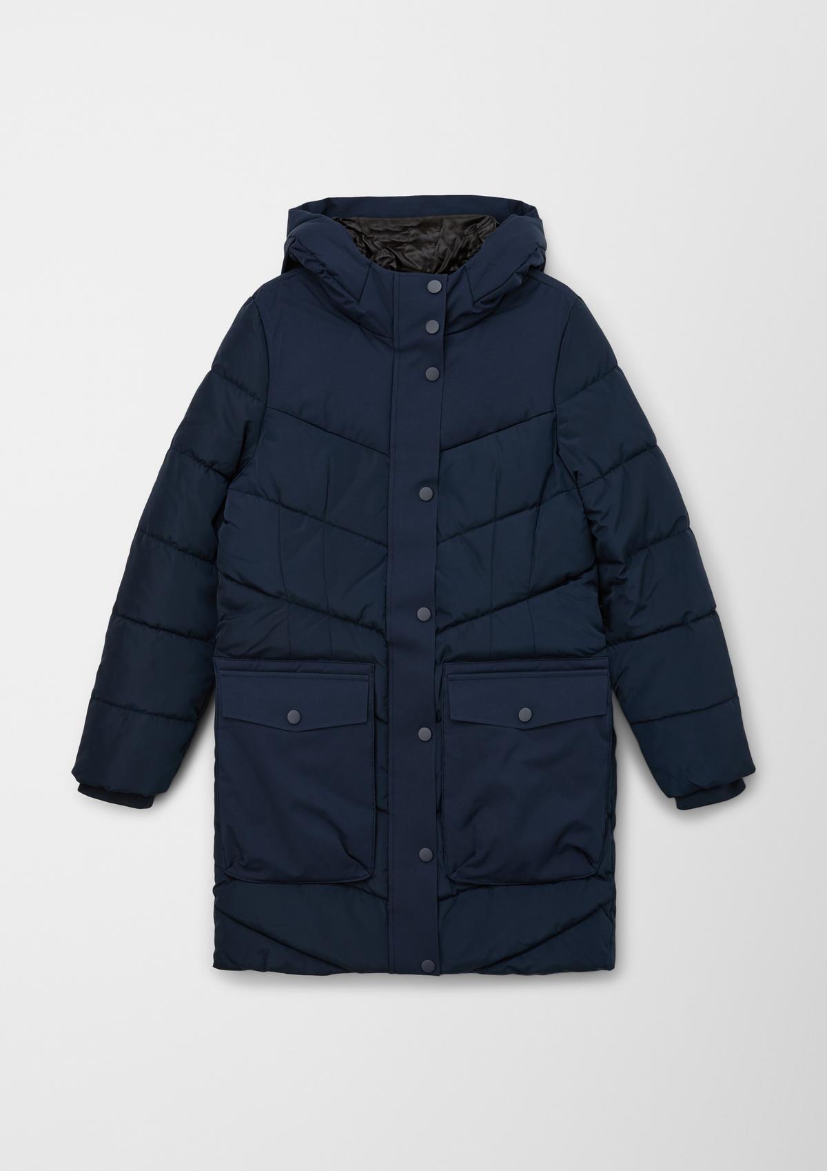 s.Oliver Quilted coat with flap pockets