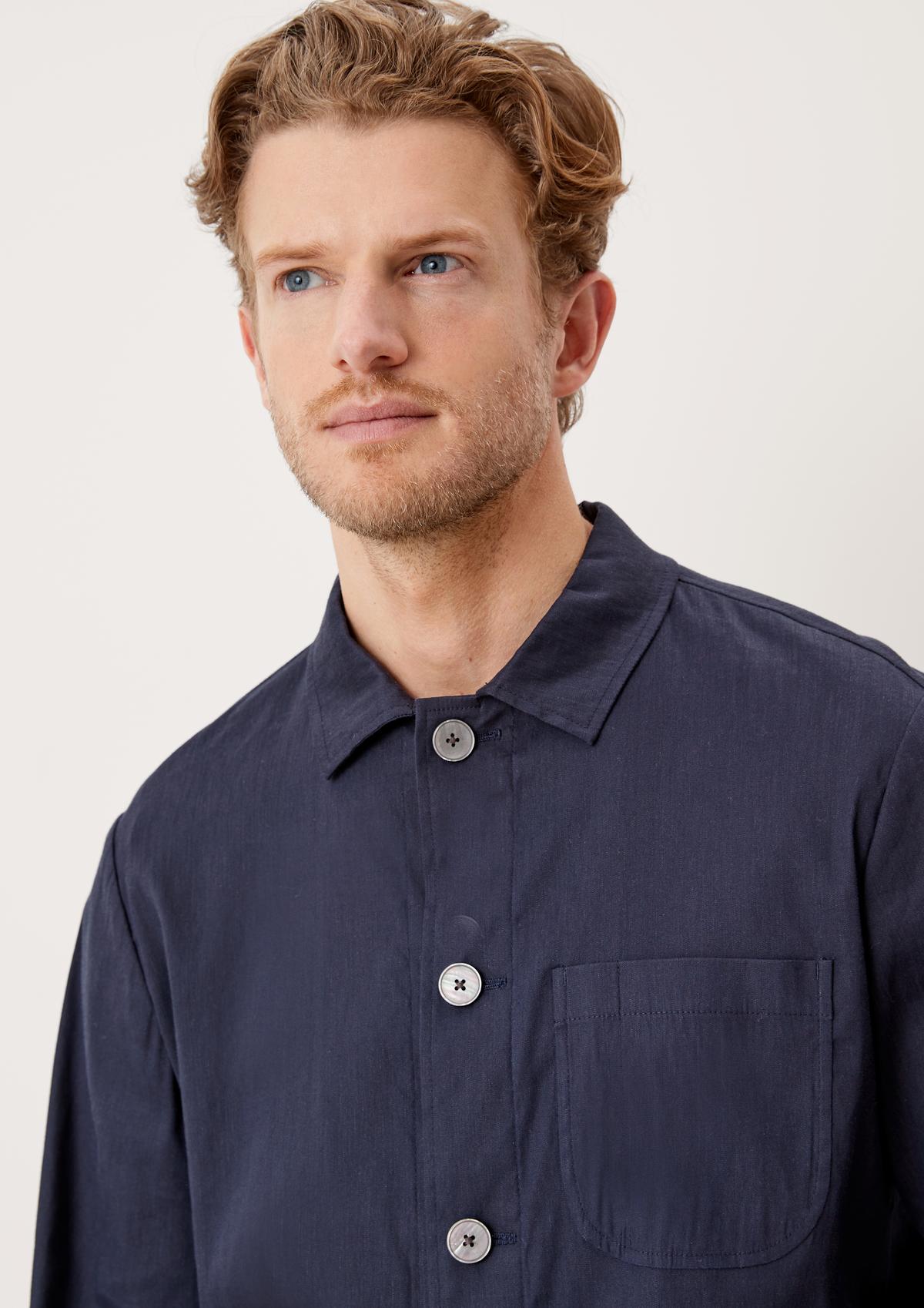 s.Oliver Linen blend overshirt