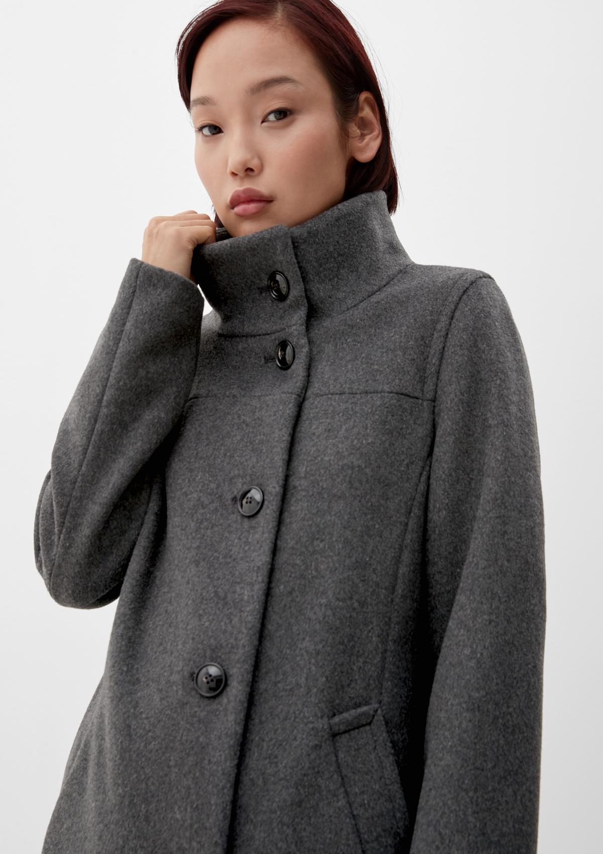 s.Oliver Wool blend coat in a classic look