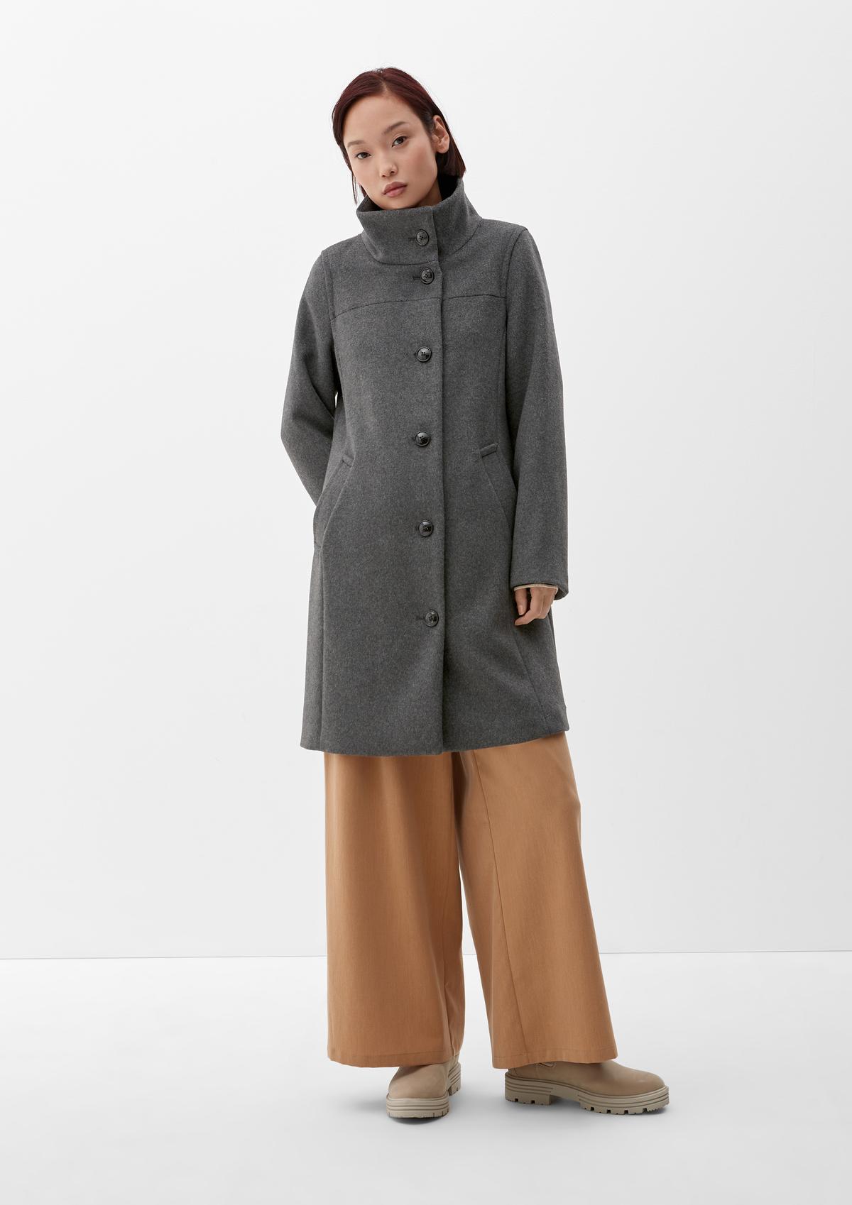 s.Oliver Wool blend coat in a classic look