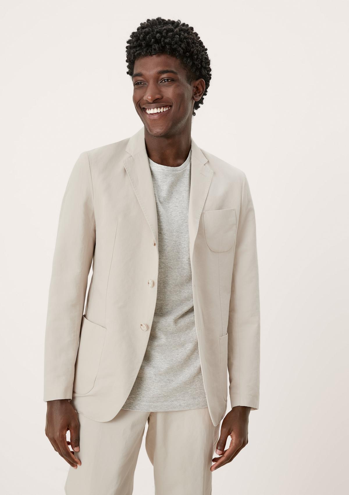 s.Oliver Slim: Blended linen sports jacket