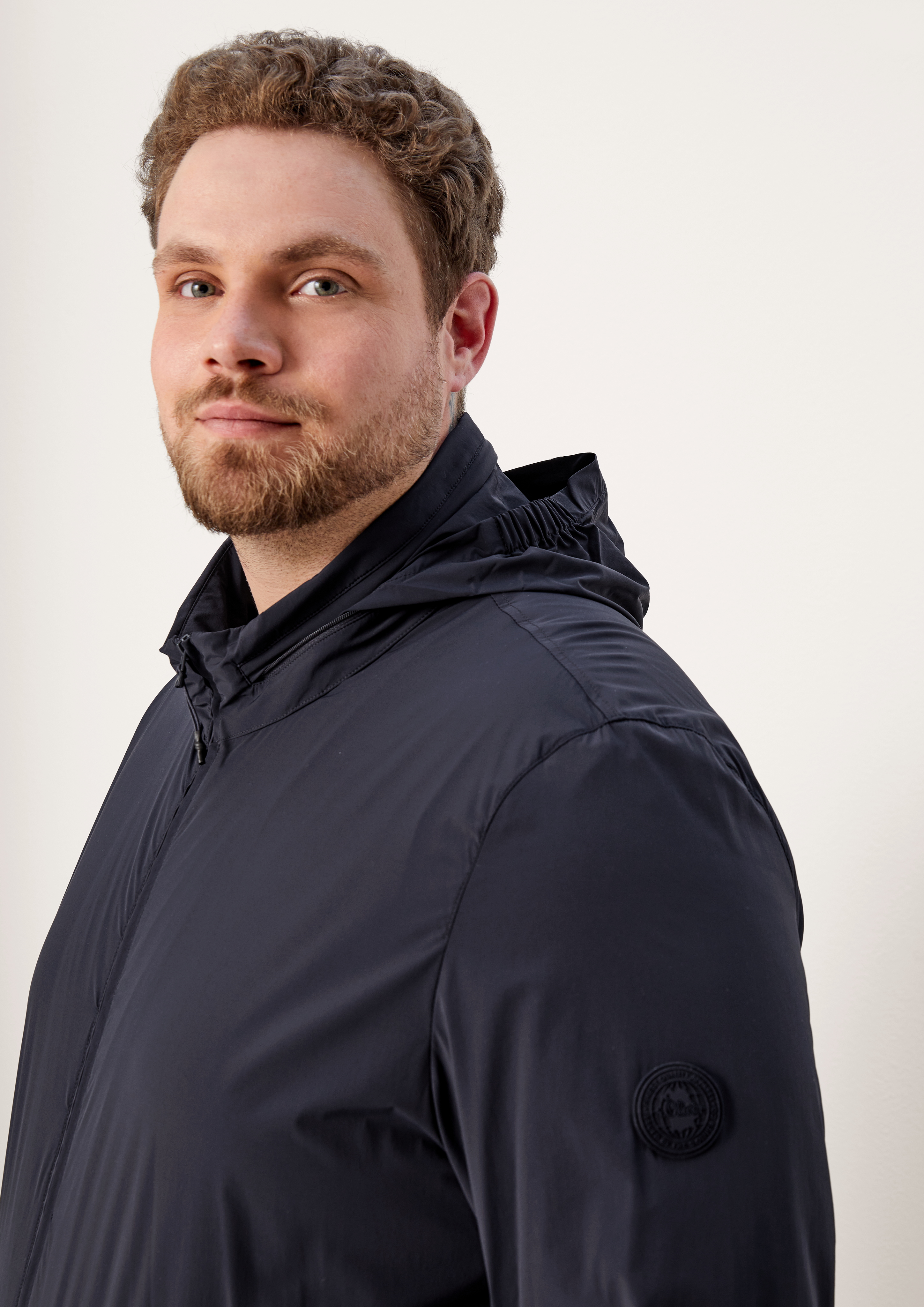 Packable nylon jacket - navy | s.Oliver