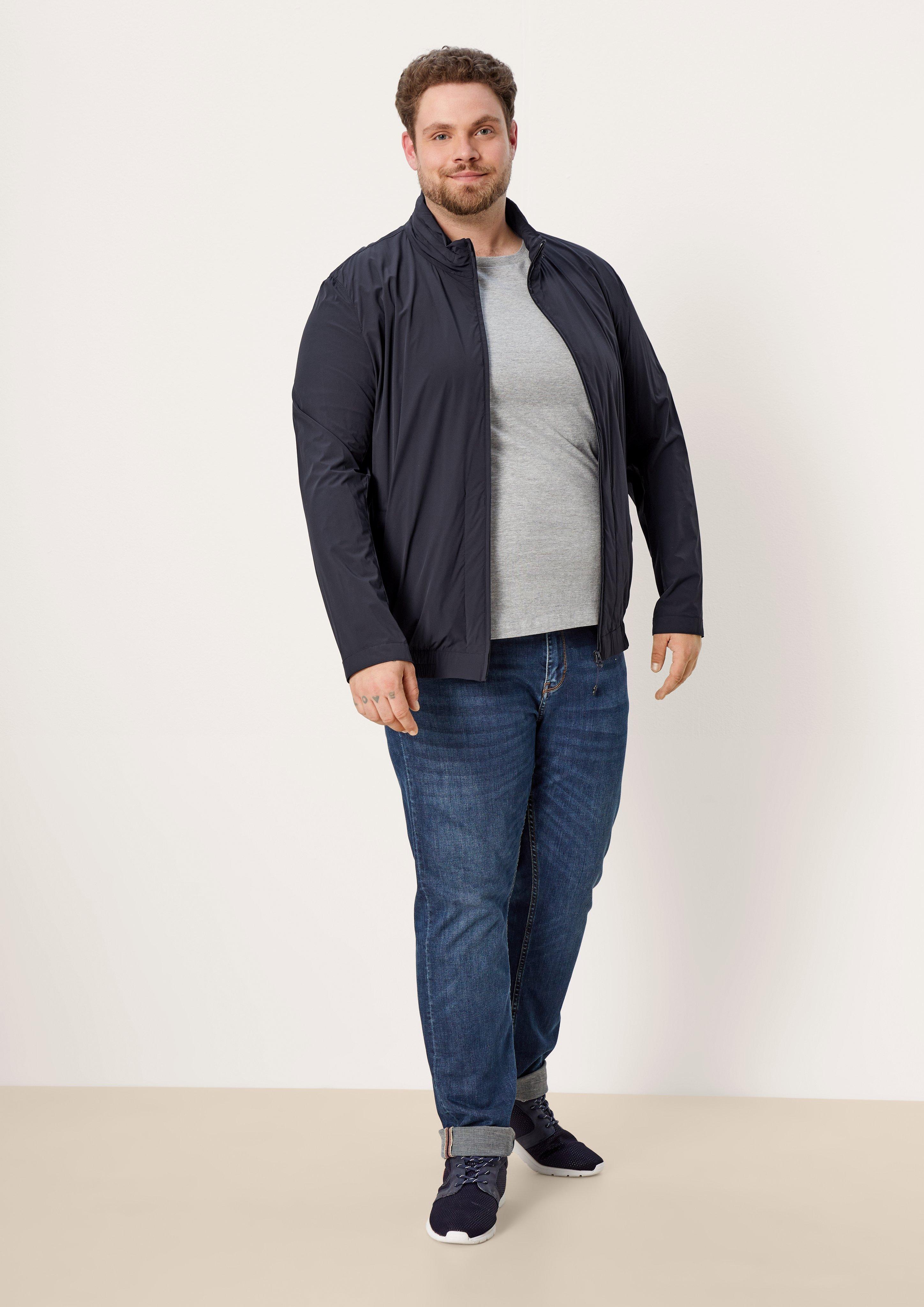 Packable nylon jacket - navy | s.Oliver