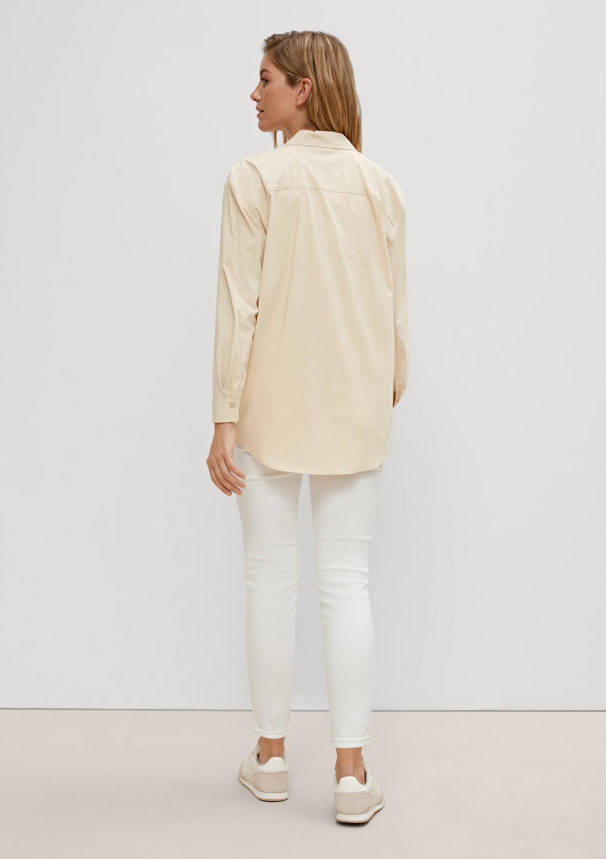 comma Blouse with breast pockets