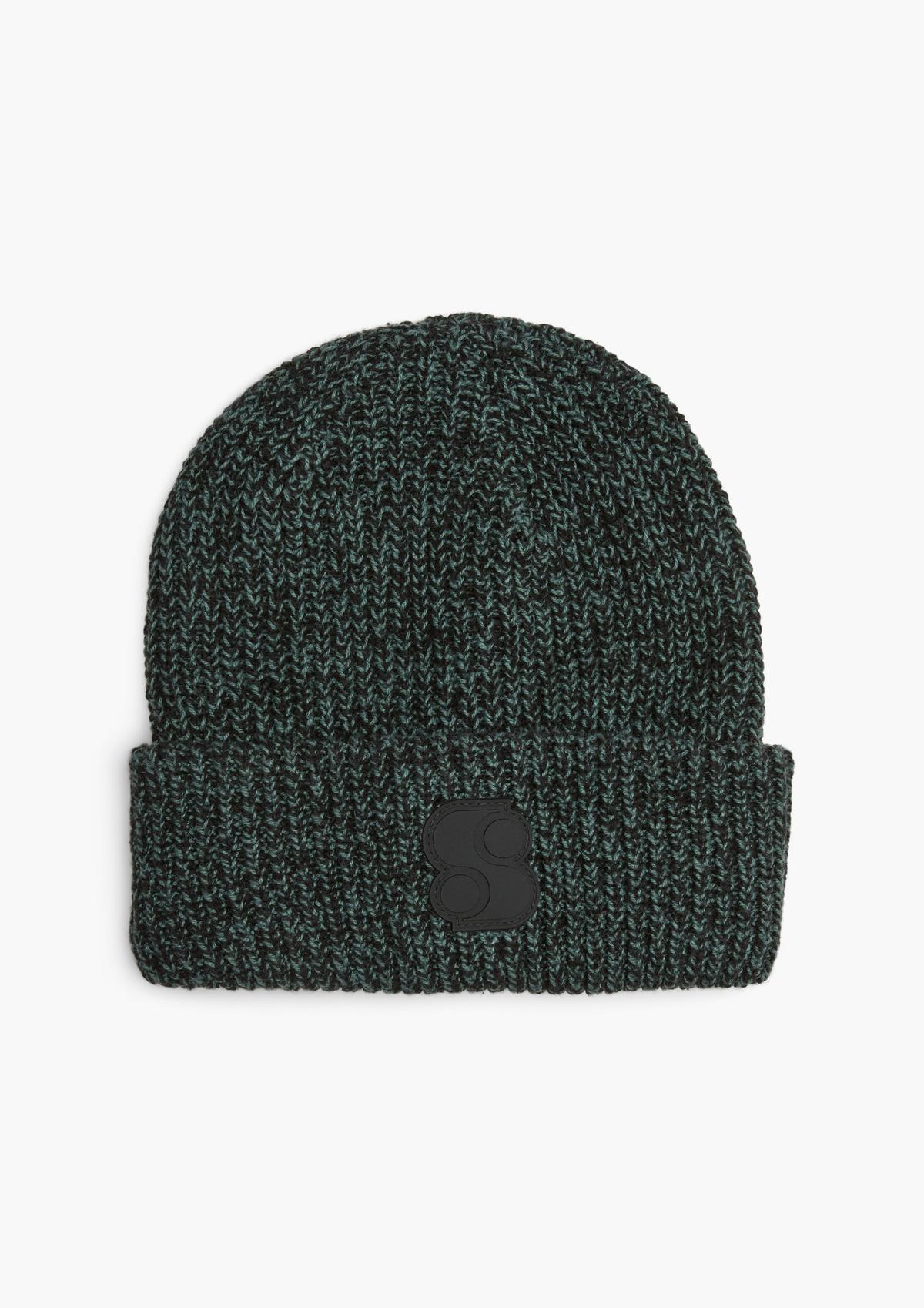 s.Oliver Beanie met logopatch