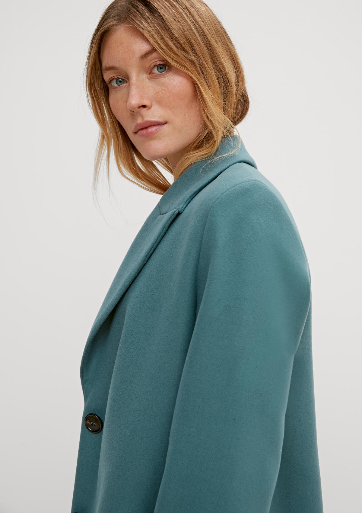 comma Wool-look blazer coat