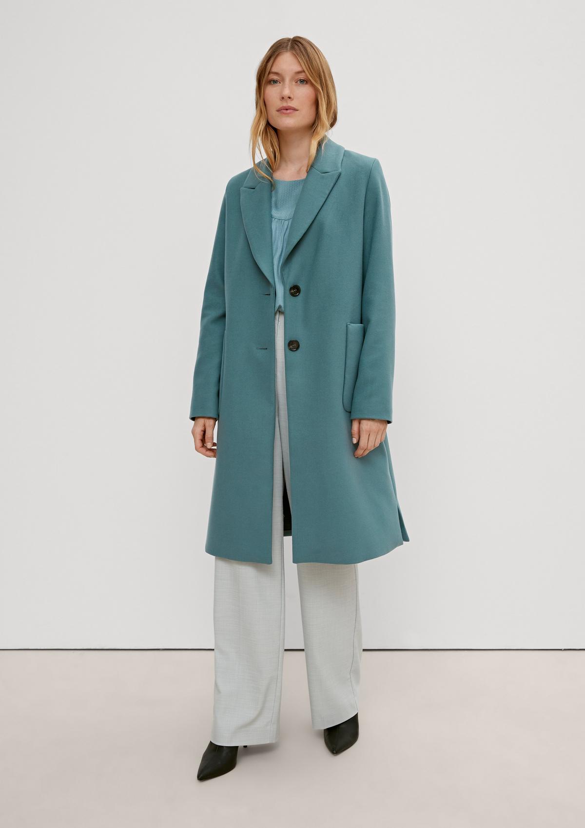 comma Wool-look blazer coat