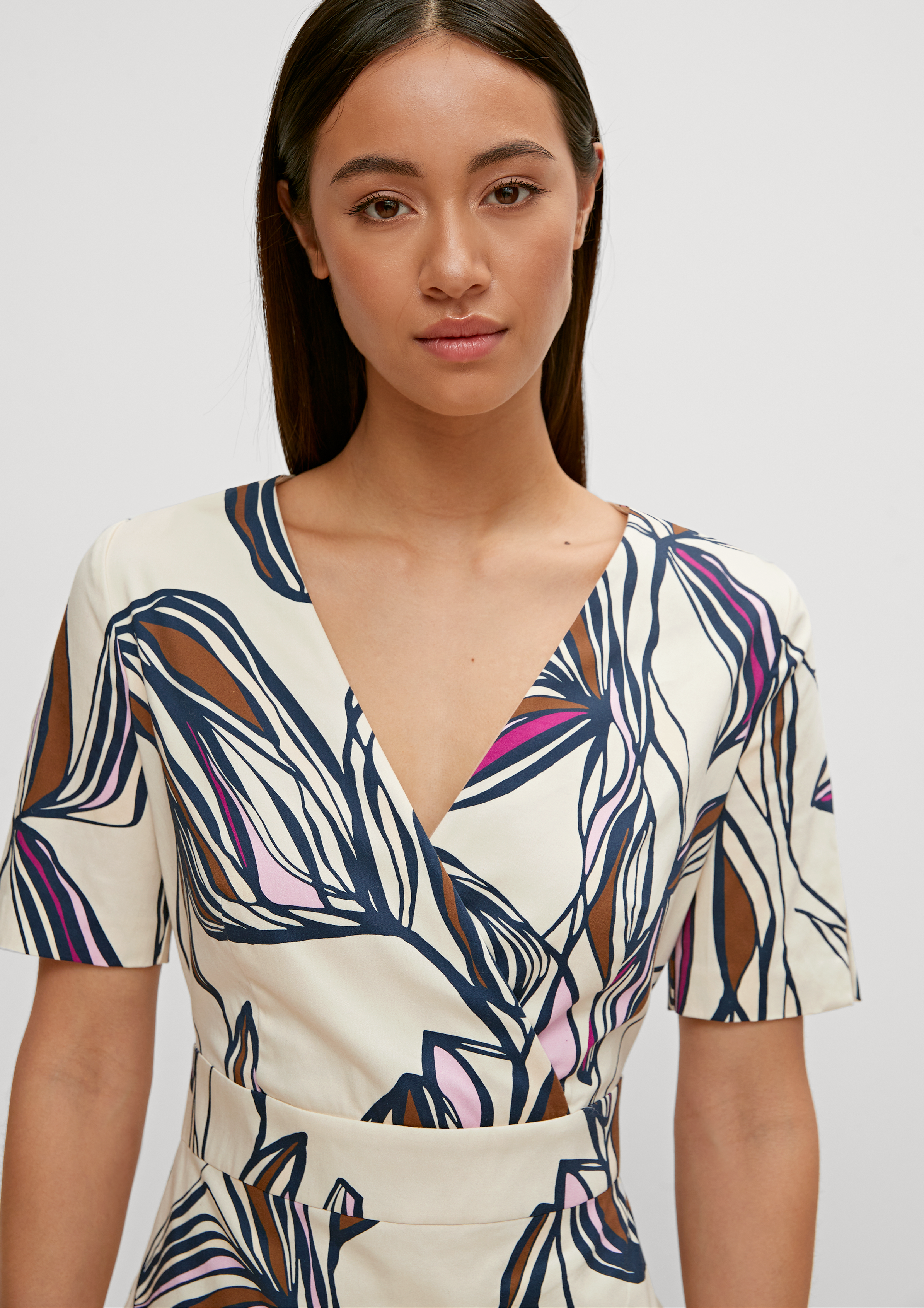 Dress blue scayle