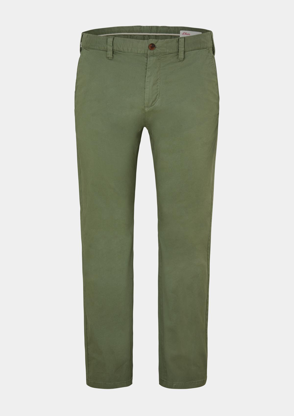 s.Oliver Relaxed : chino en twill de coton
