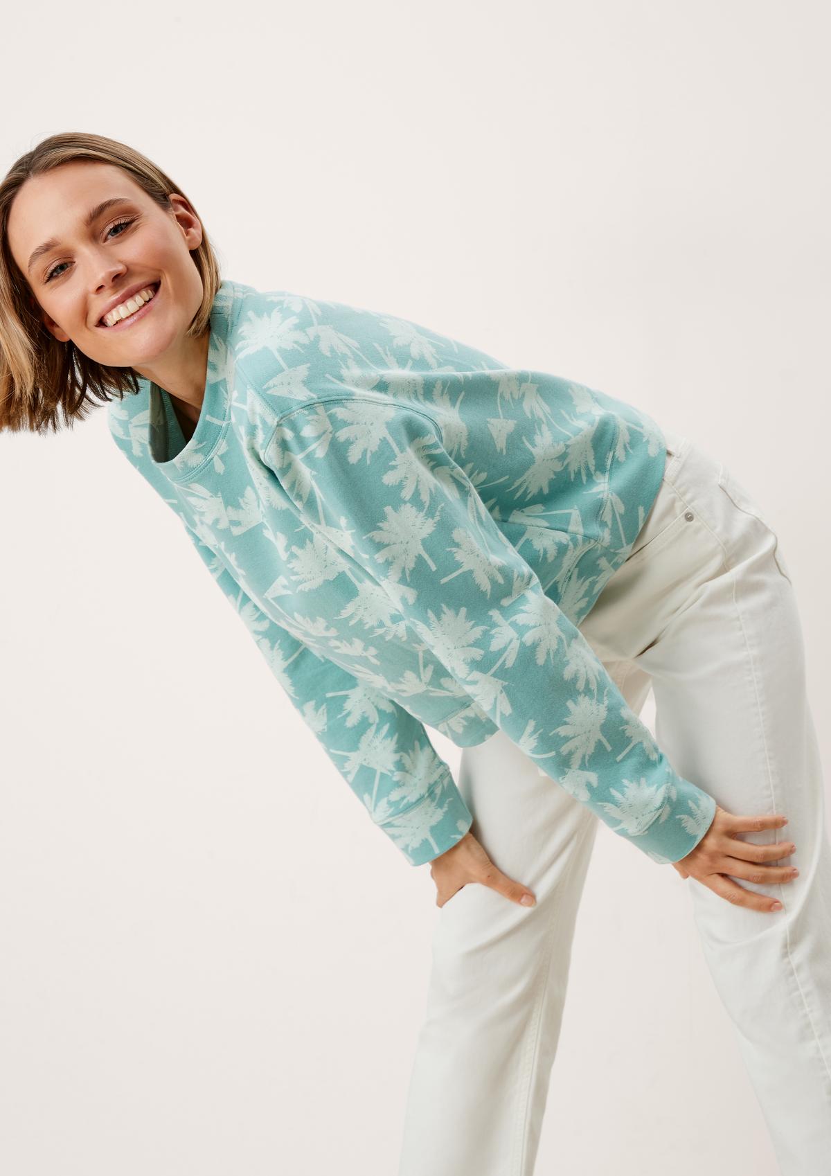 s.Oliver Sweatshirt with a stylish all-over print