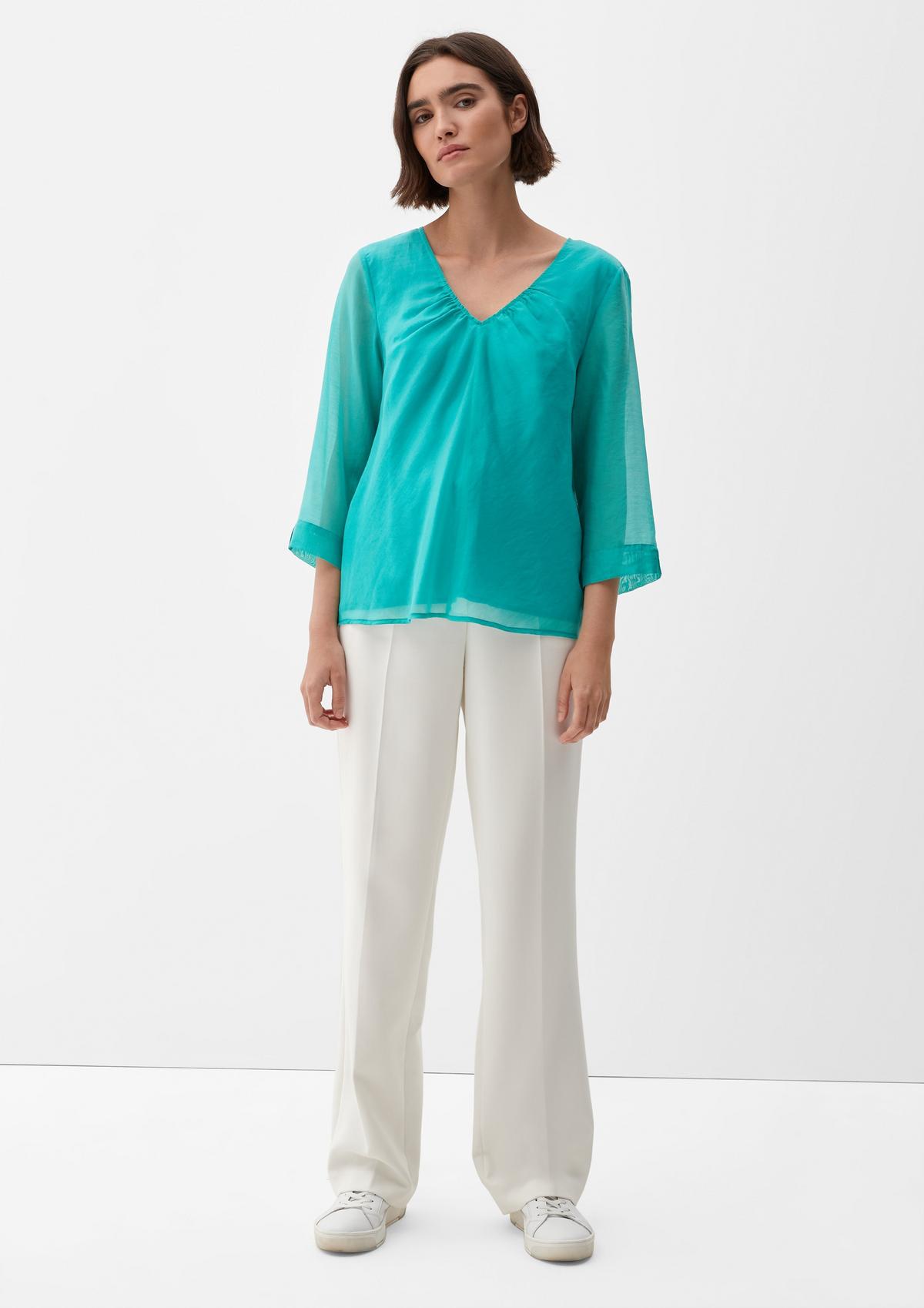 s.Oliver Blouse with 3/4-length sleeves