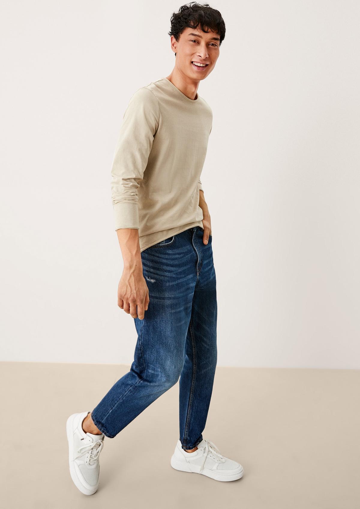 Relaxed: Tapered leg-Jeans