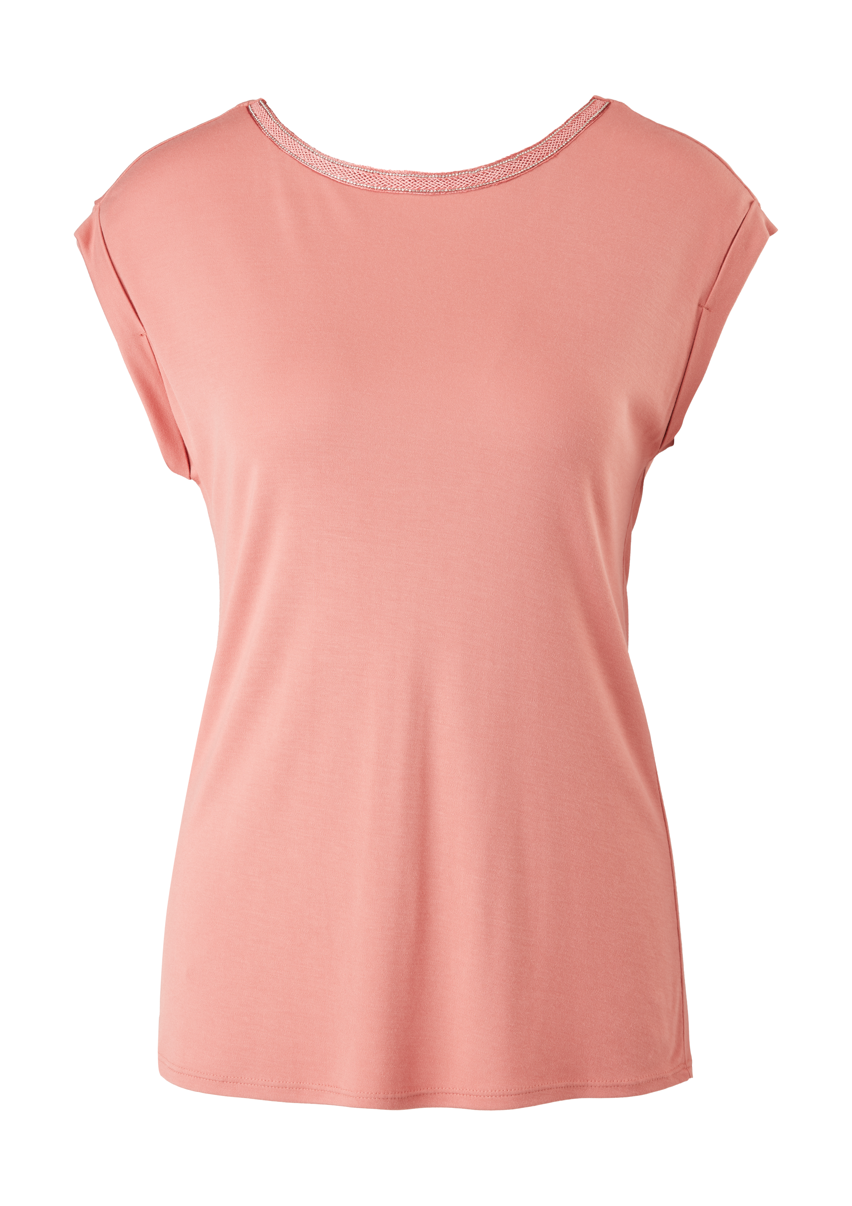 Jerseyshirt aus Viskose - weiß | s.Oliver 