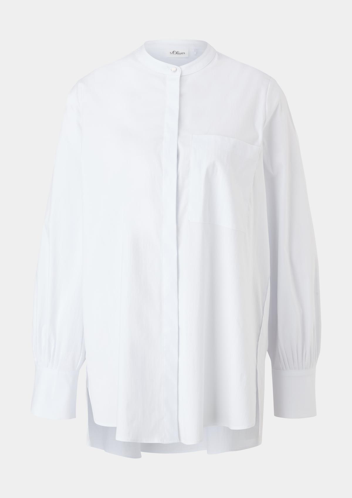 s.Oliver Long poplin blouse