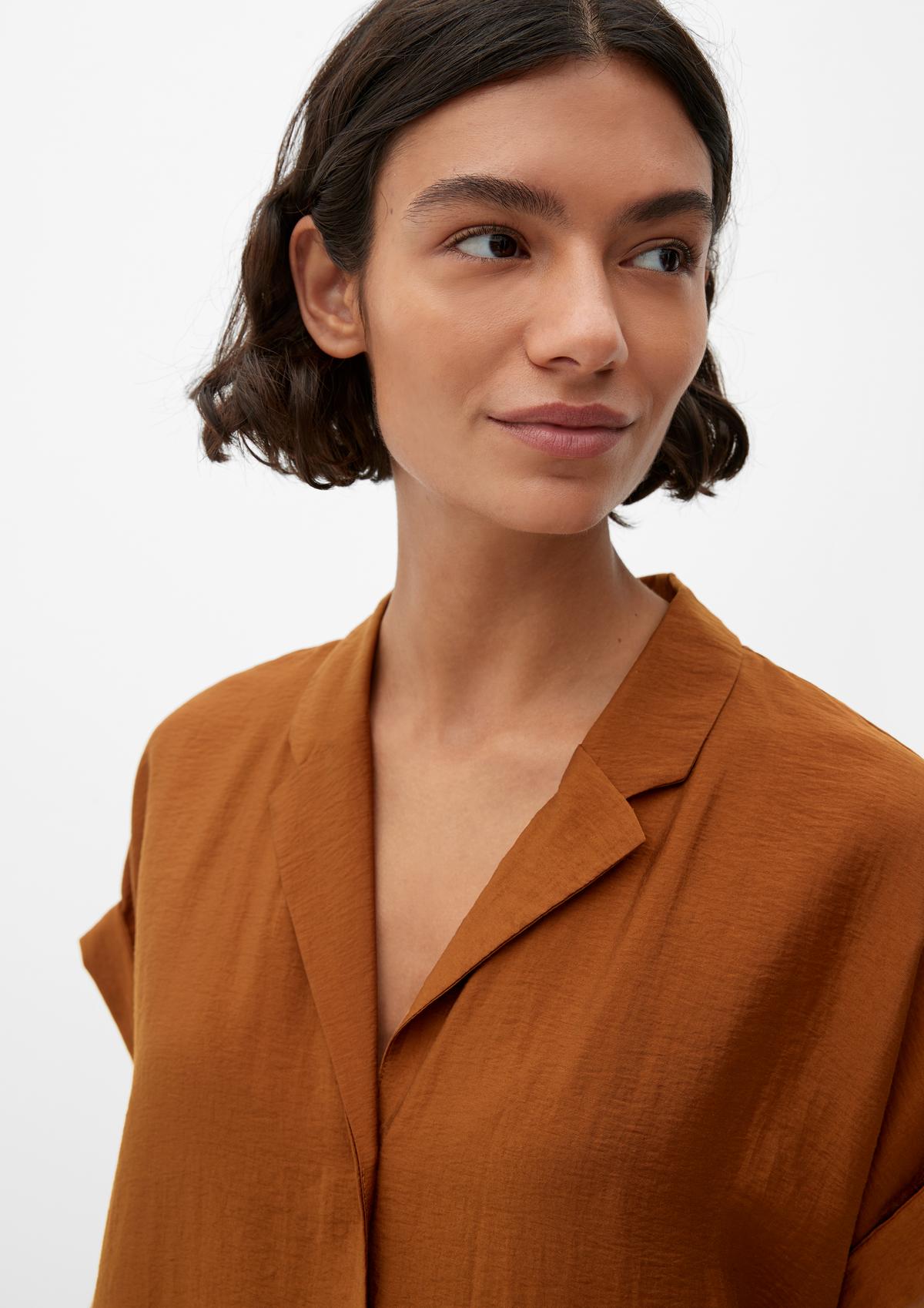 s.Oliver Dress with a lapel collar
