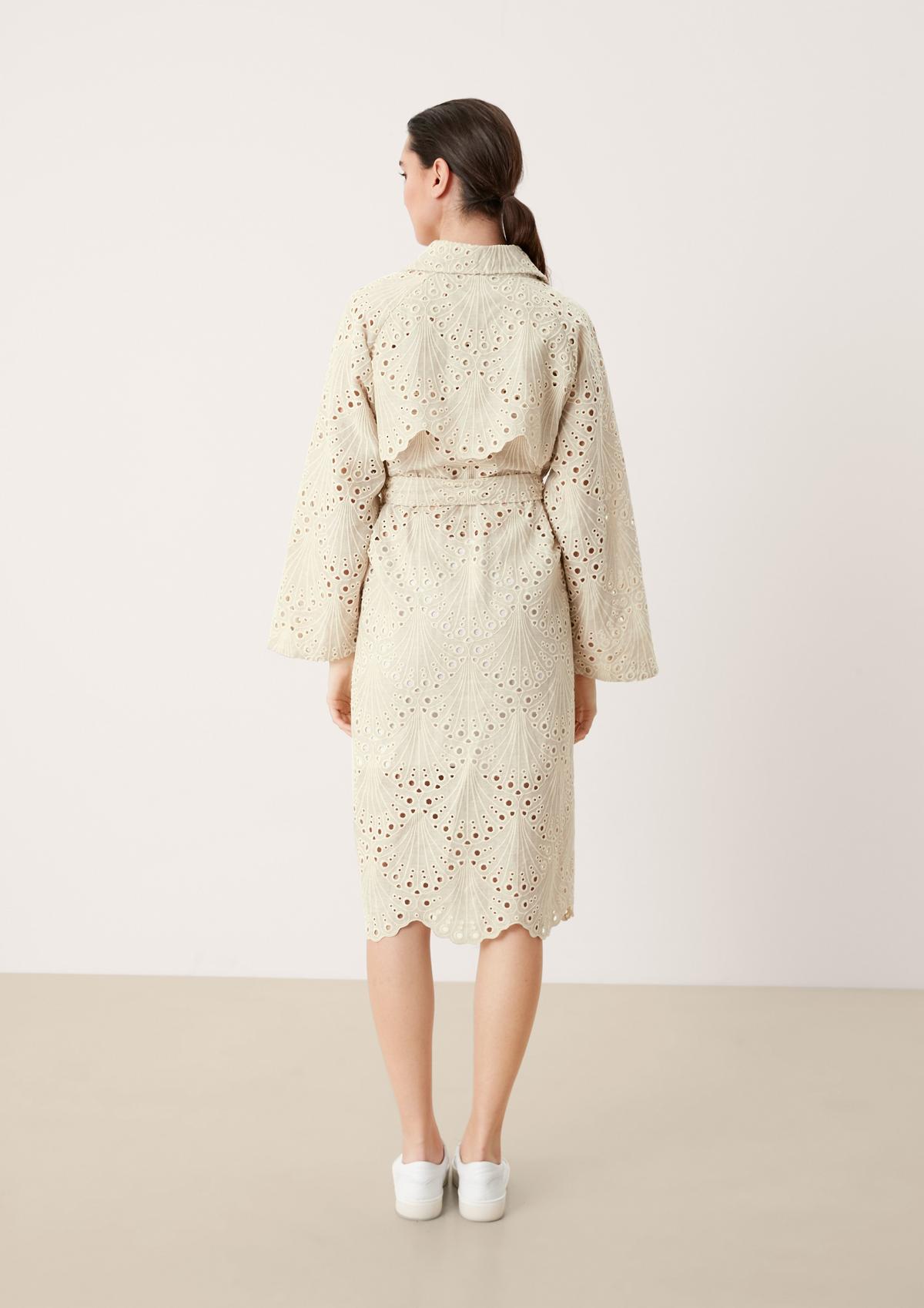 s.Oliver Jacket made of undyed lace