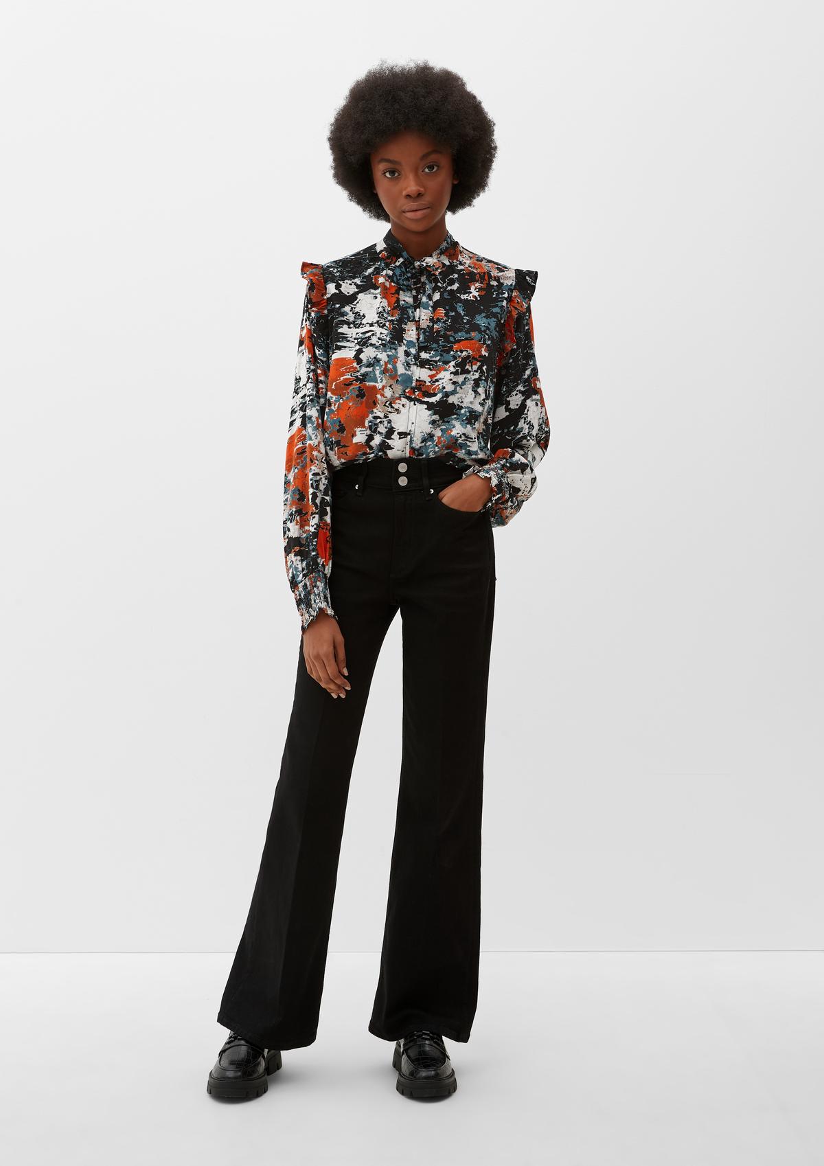 s.Oliver Blouse with an all-over pattern