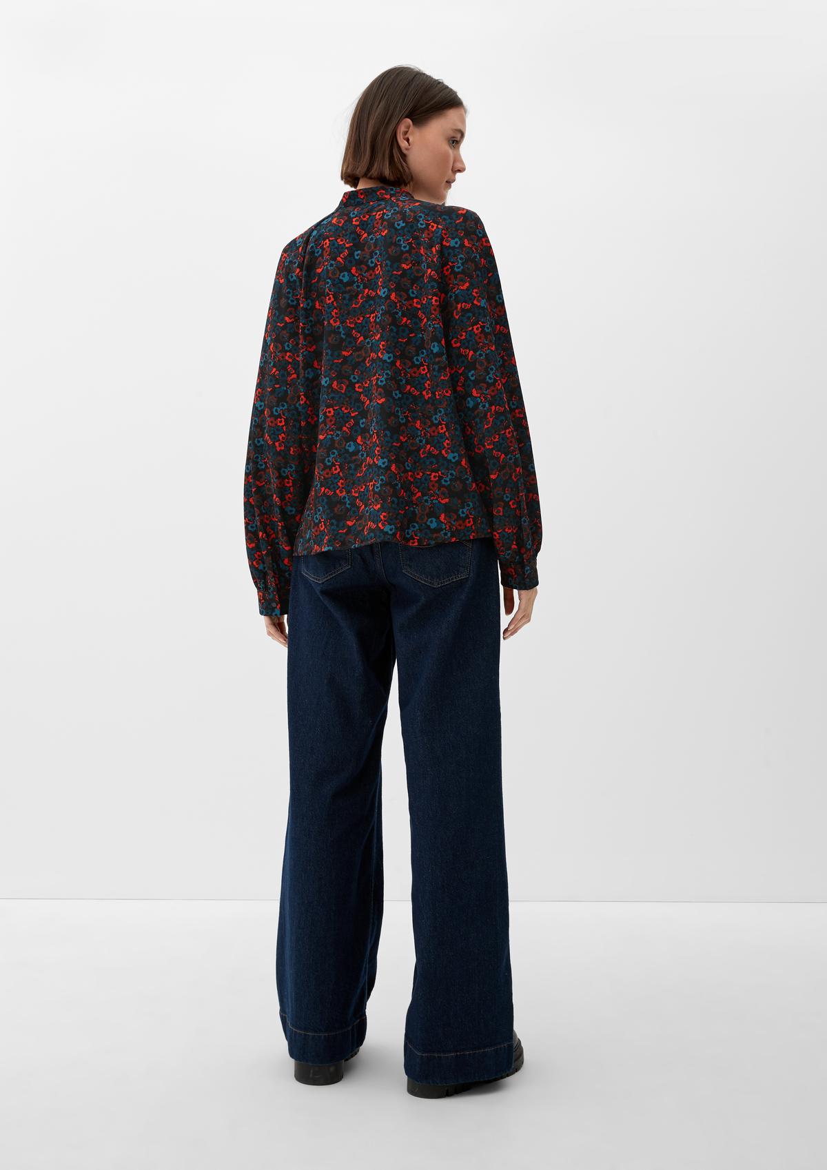 s.Oliver Luchtige blouse met print all-over
