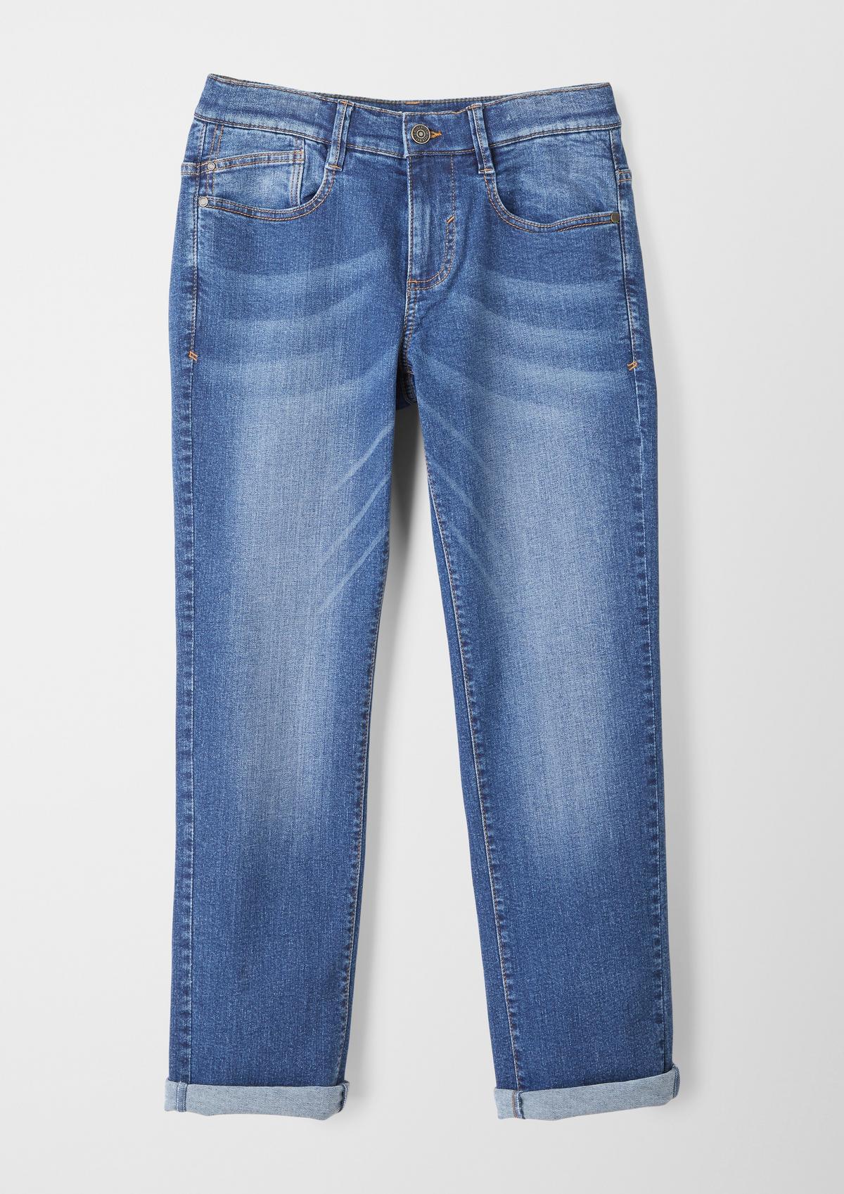 ozeanblau Jeans / Fit Mid Straight - Regular / Rise Leg / Pete