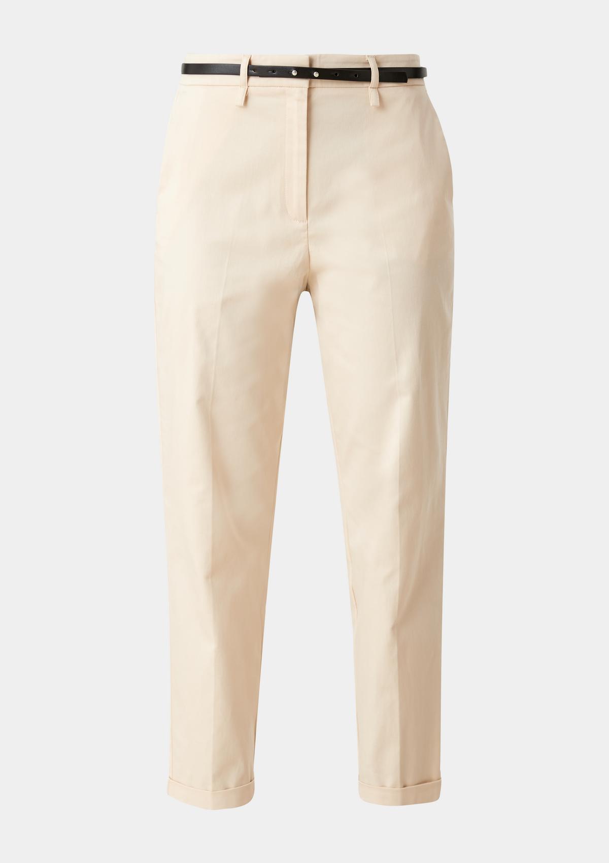s.Oliver Regular: kalhoty chino ze směsi s lyocellem