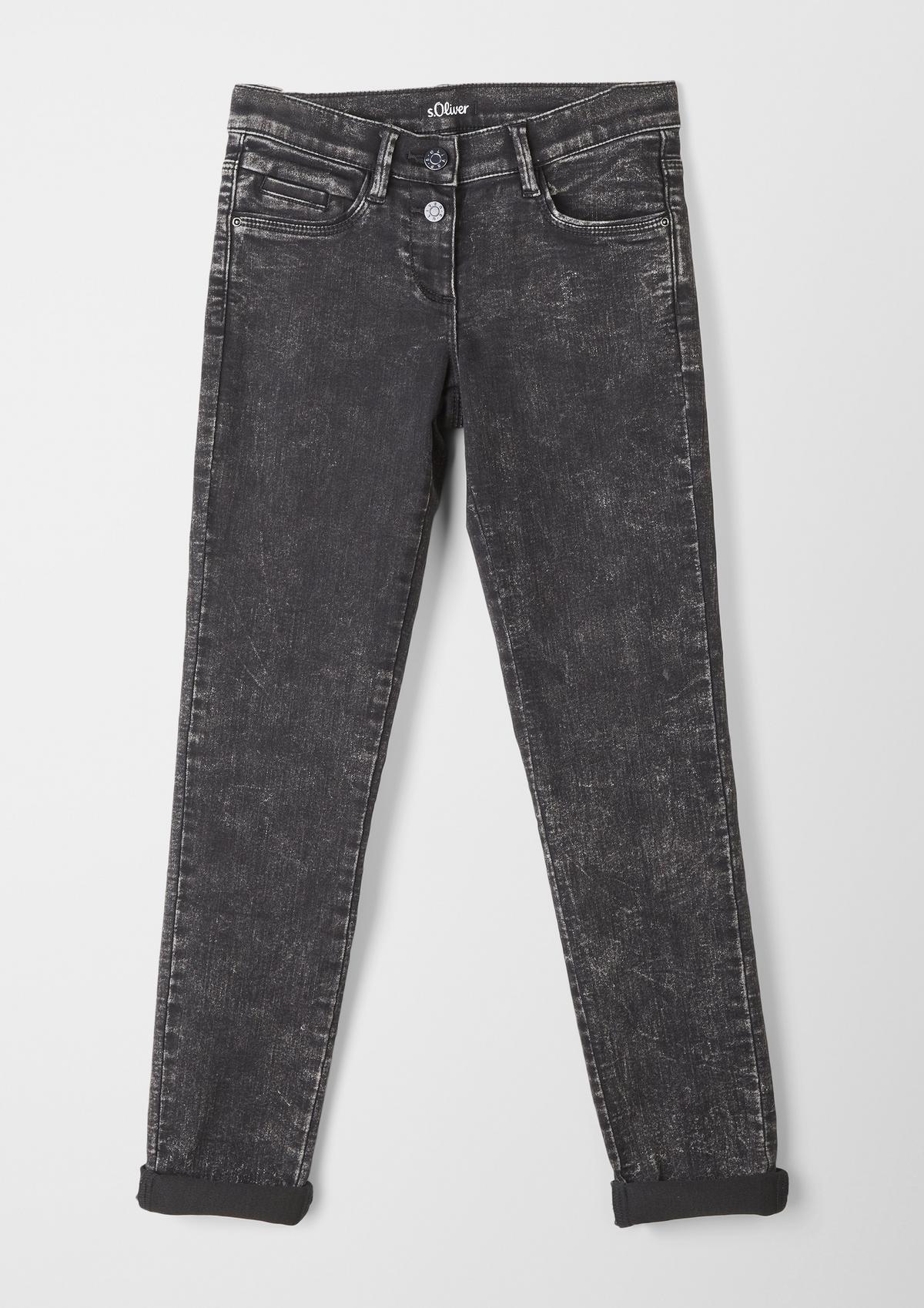 s.Oliver Slim: jeans van elastisch katoen
