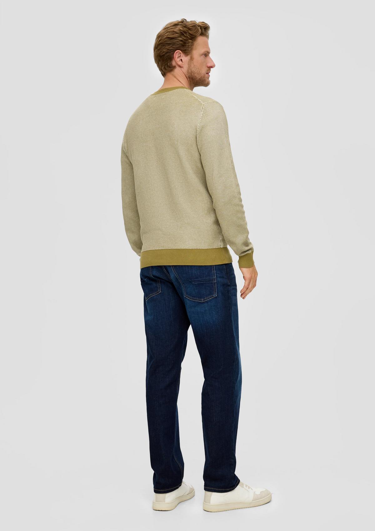 s.Oliver Pullover mit Two-Tone-Muster