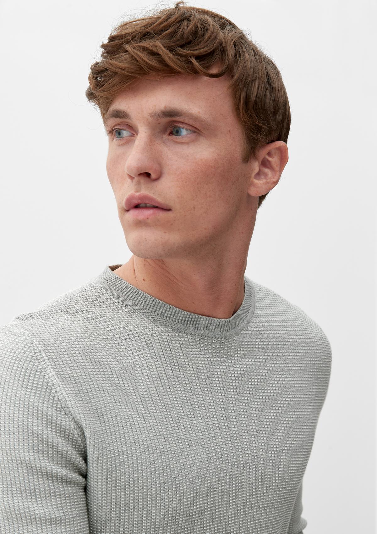 s.Oliver Jumper with a two-tone pattern
