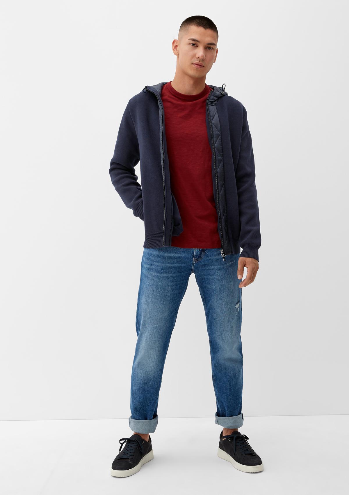 s.Oliver Material blend hooded jacket