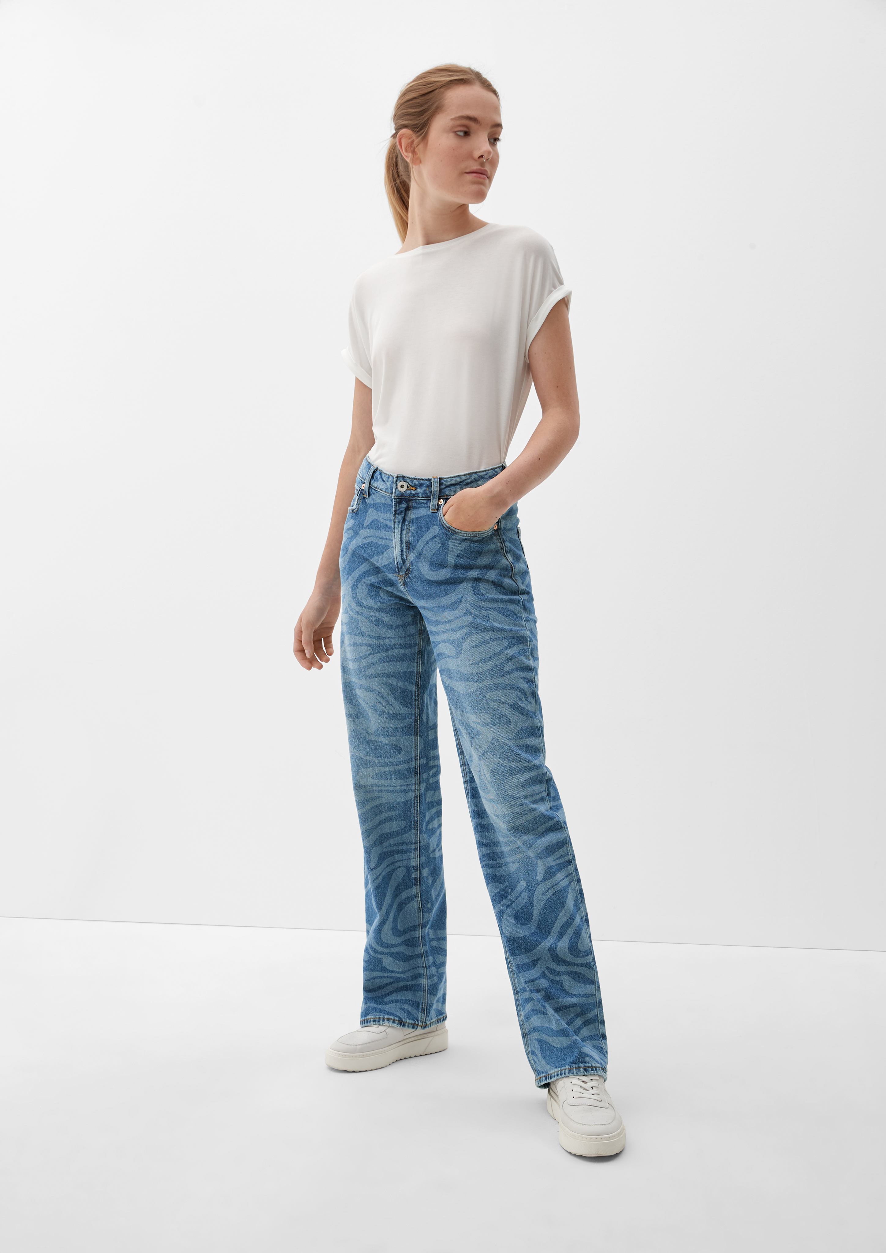 Pantalones Vaqueros Catie Slim Fit Para Mujer - Corte Ajustado Y Cómodo, Estilo Casual Diario