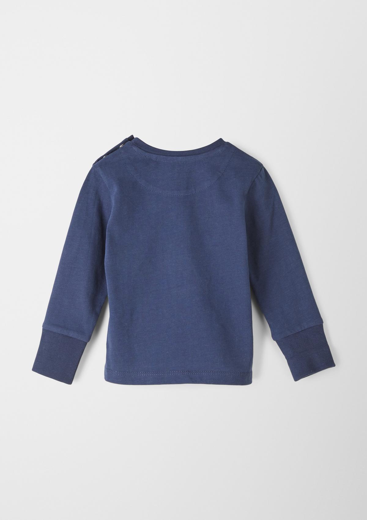 s.Oliver Long sleeve top with appliquéd sleeves