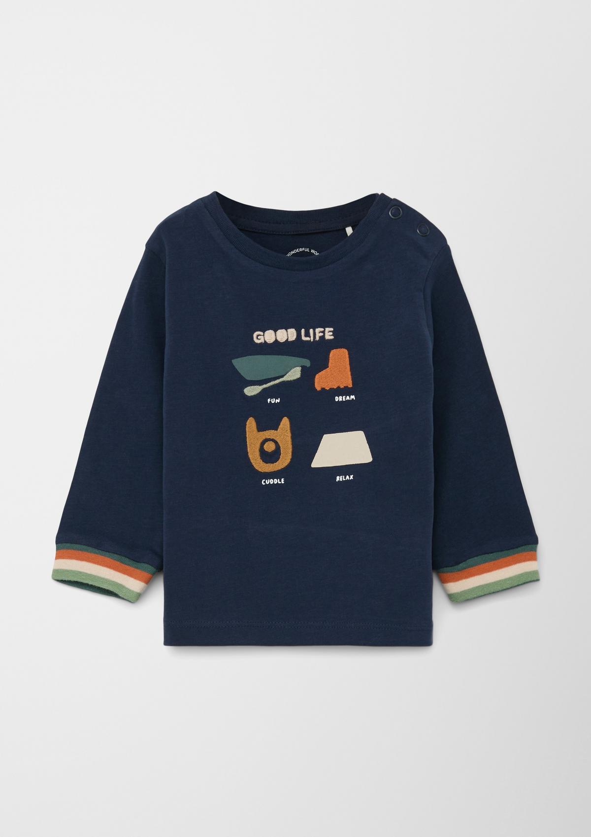 s.Oliver Long sleeve top with cute artwork