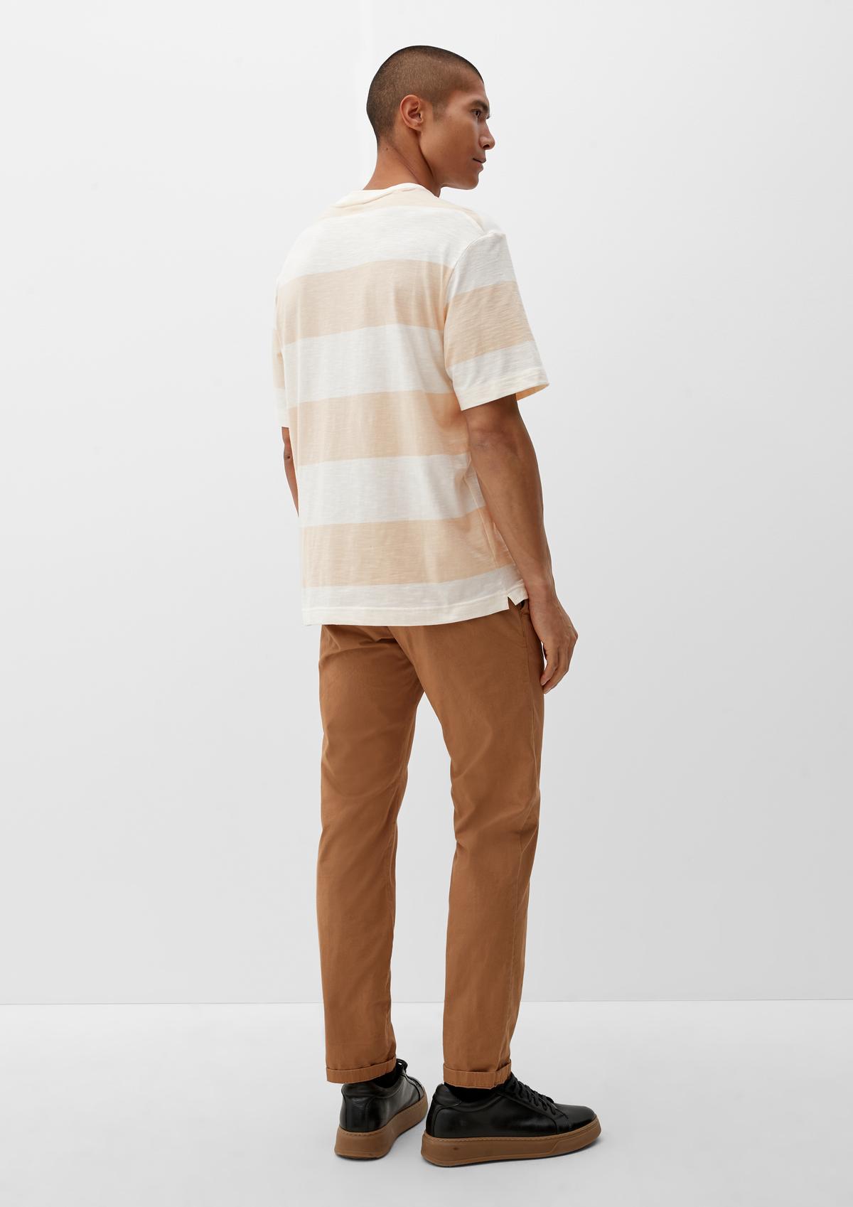 s.Oliver T-shirt with block stripes