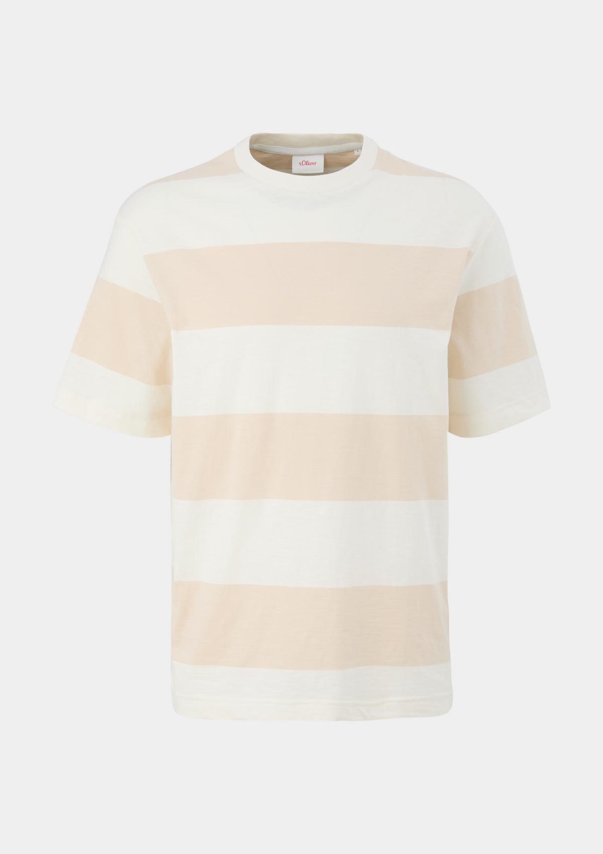 s.Oliver T-shirt with block stripes