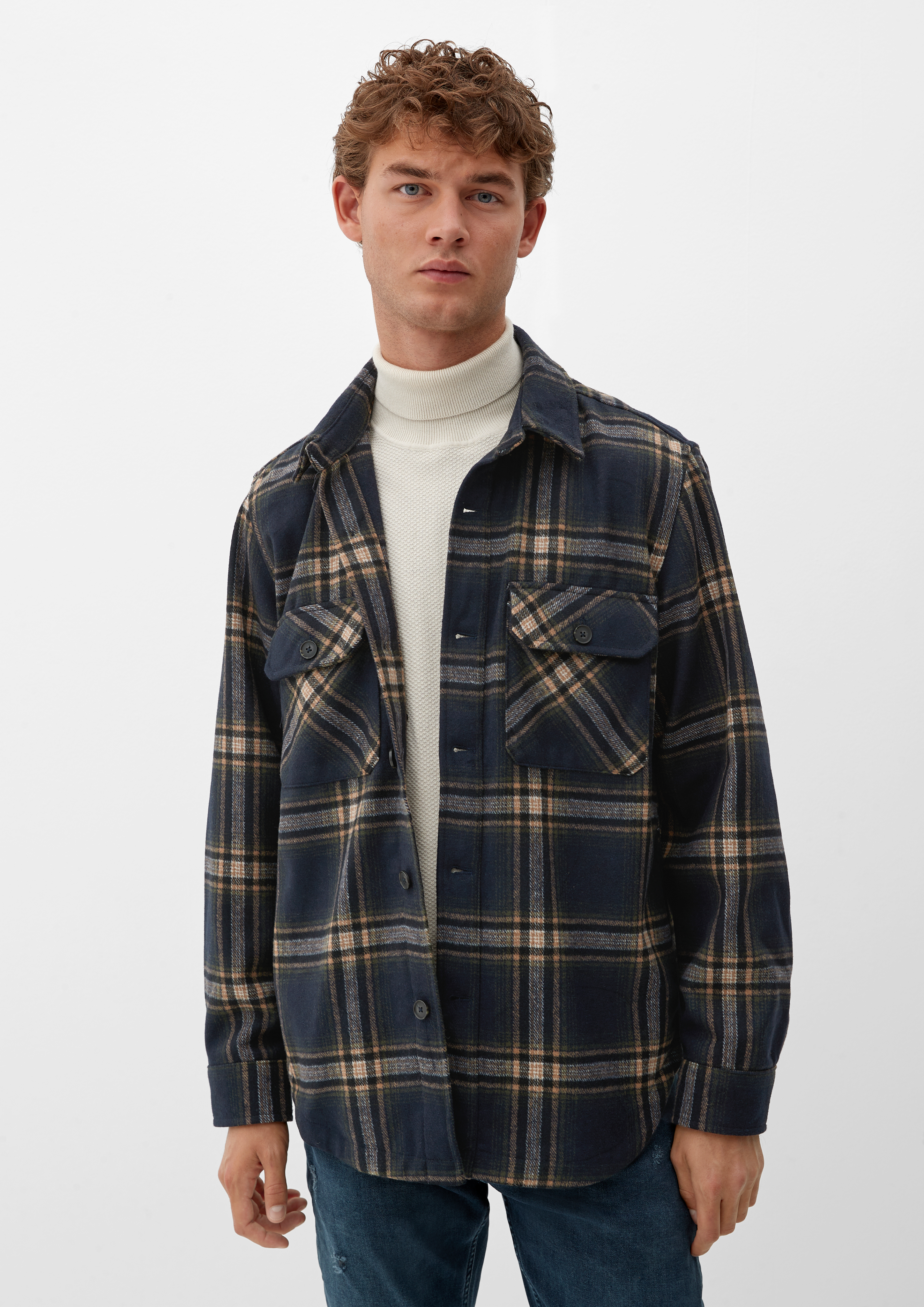 Men's Plaid Overshirt