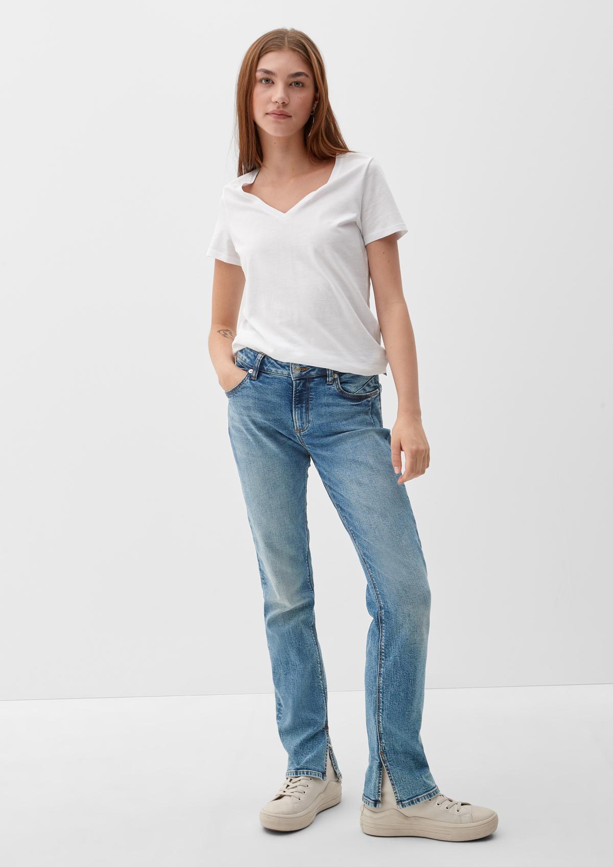 s.Oliver Jeans Catie / slim fit / mid rise / straight leg