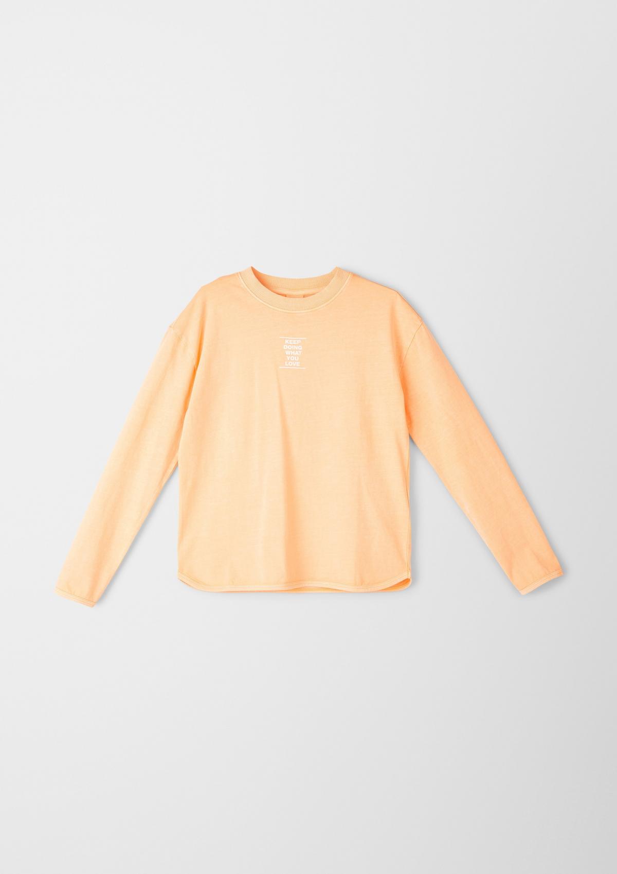 s.Oliver Long sleeve top with printed lettering
