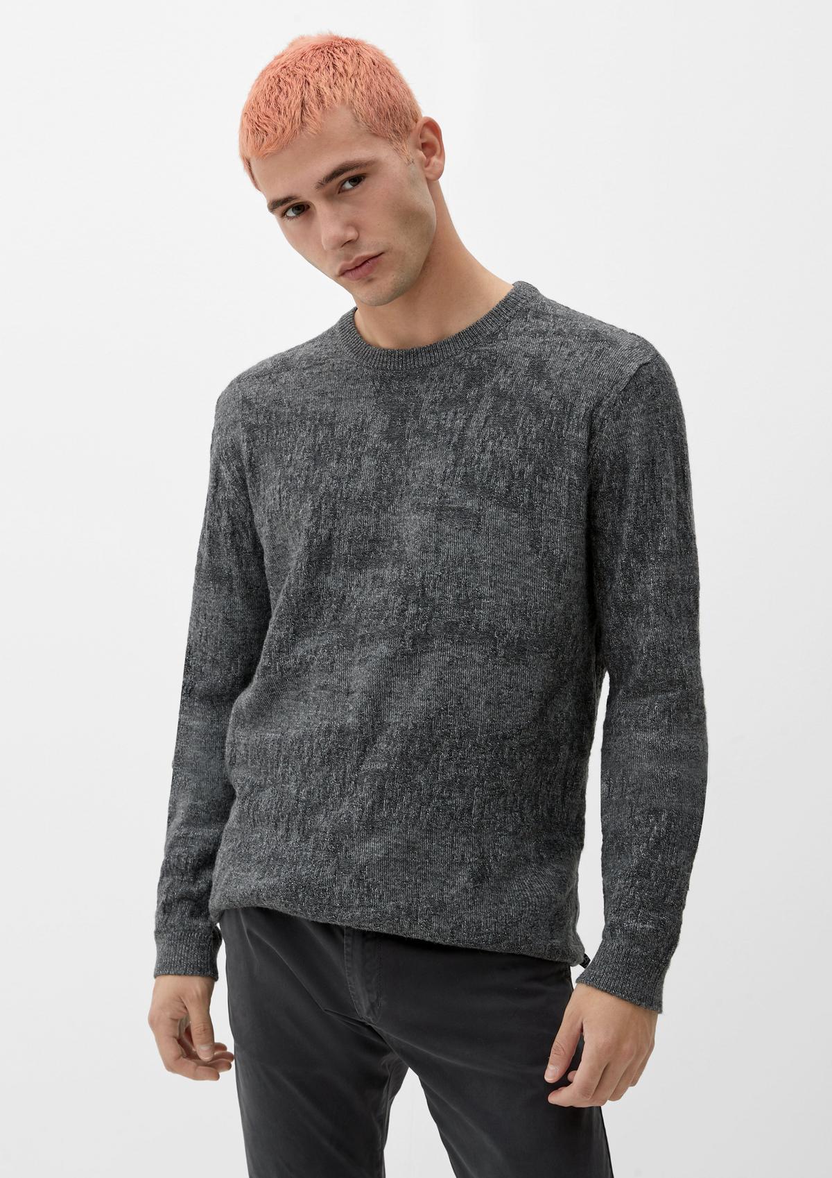 dark grey Pullover -