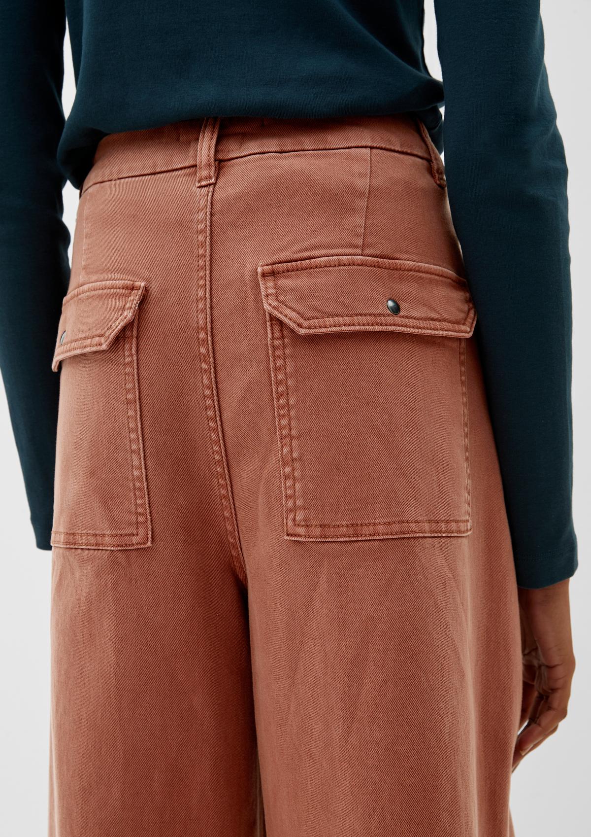 s.Oliver Regular: jeans met hoge taille