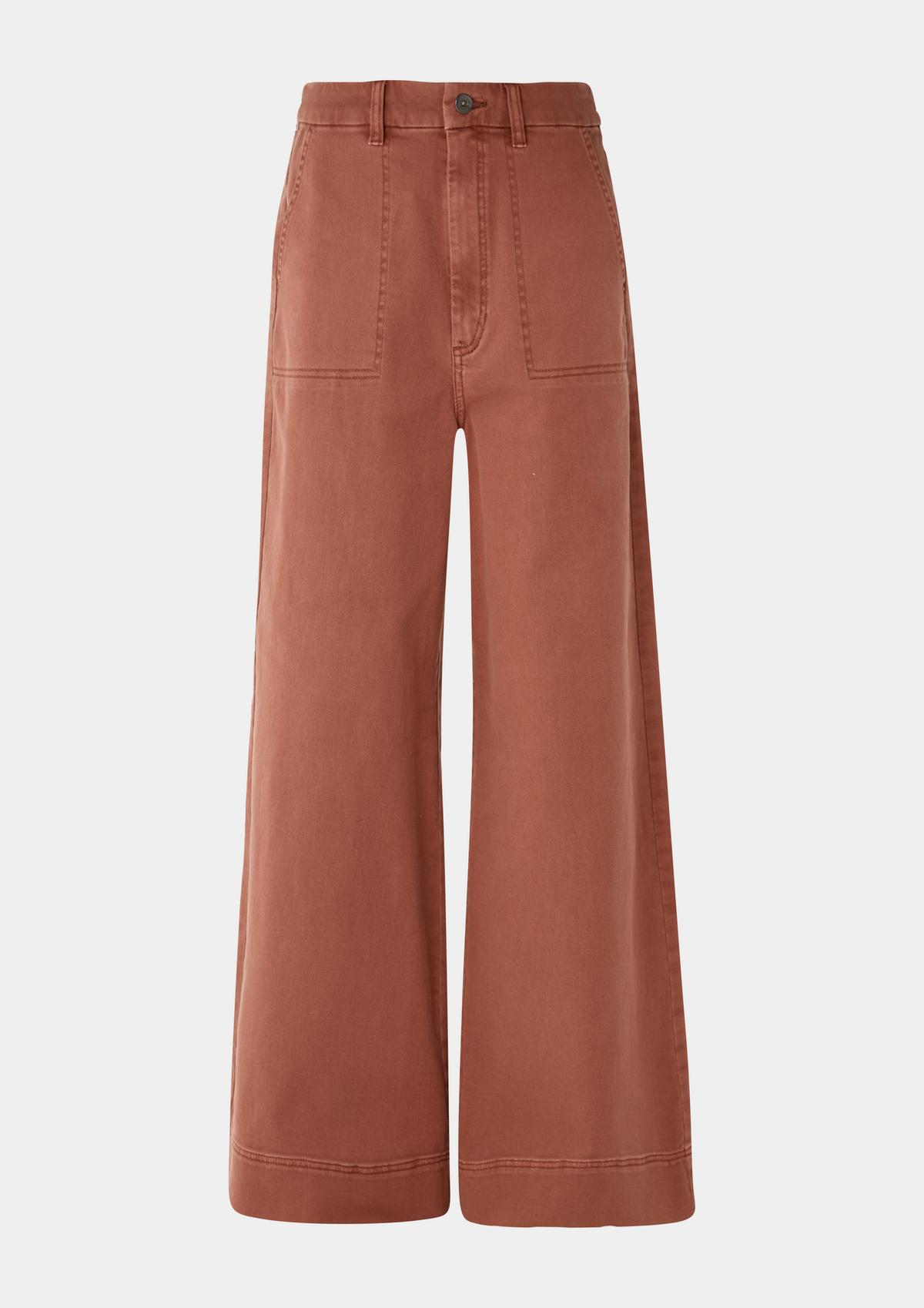 s.Oliver Regular: jeans met hoge taille